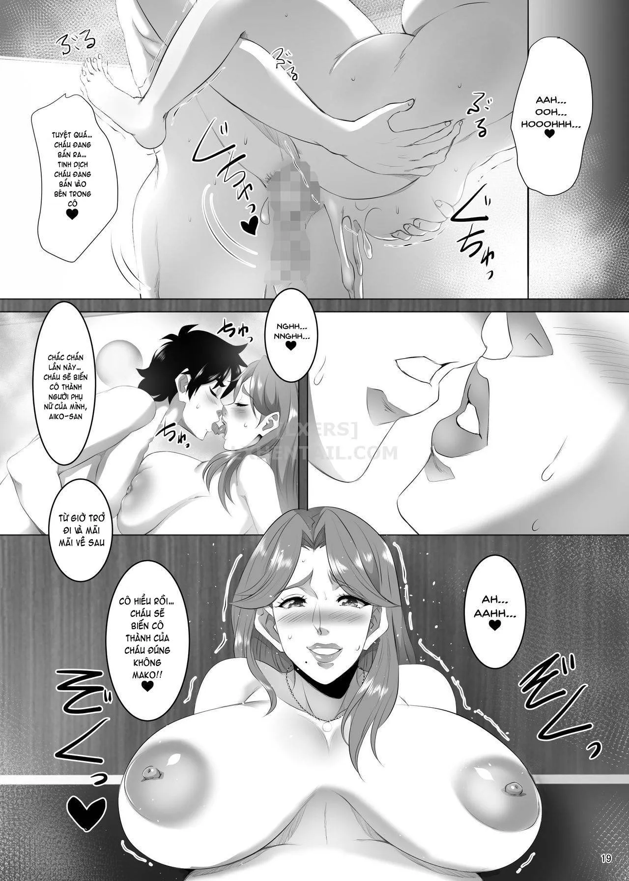 HentaiVN.net - Ảnh 21 - Omae No Kaa-Chan, Ii Onna Da Yo Na. [Your Mom's A Pretty Good Woman, Huh?] - Chap 3