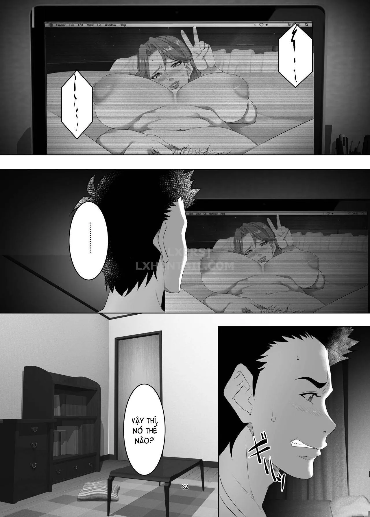 HentaiVN.net - Ảnh 34 - Omae No Kaa-Chan, Ii Onna Da Yo Na. [Your Mom's A Pretty Good Woman, Huh?] - Chap 3