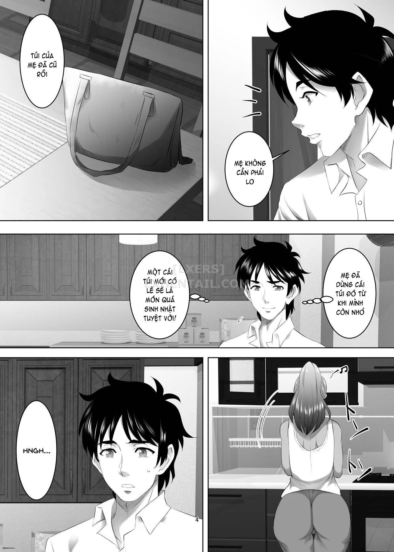 HentaiVN.net - Ảnh 6 - Omae No Kaa-Chan, Ii Onna Da Yo Na. [Your Mom's A Pretty Good Woman, Huh?] - Chap 3