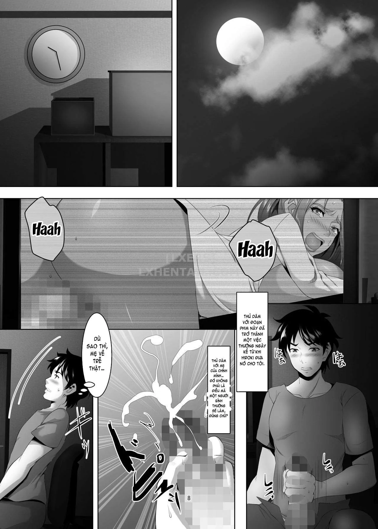 HentaiVN.net - Ảnh 10 - Omae No Kaa-Chan, Ii Onna Da Yo Na. [Your Mom's A Pretty Good Woman, Huh?] - Chap 4
