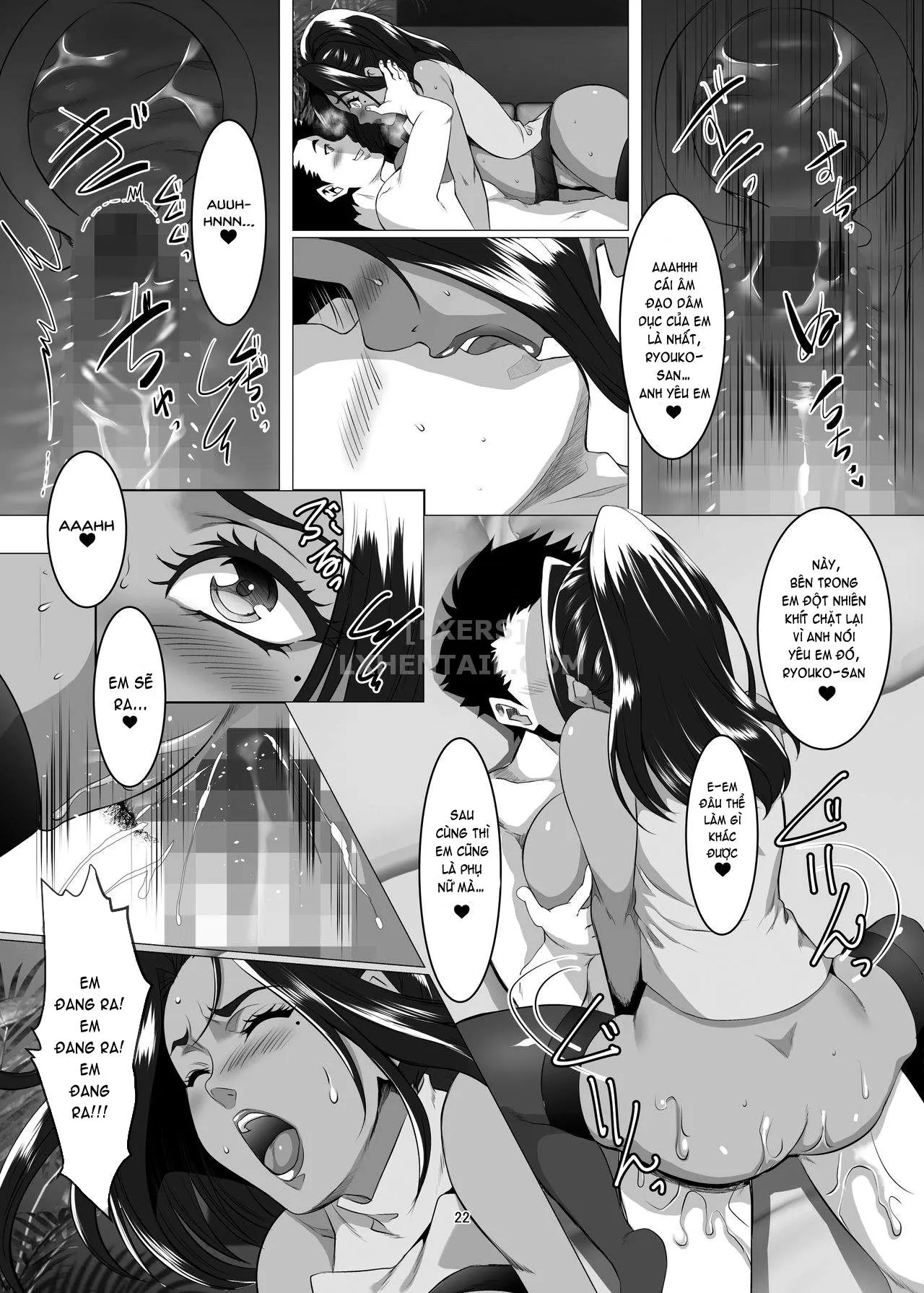 HentaiVN.net - Ảnh 24 - Omae No Kaa-Chan, Ii Onna Da Yo Na. [Your Mom's A Pretty Good Woman, Huh?] - Chap 4