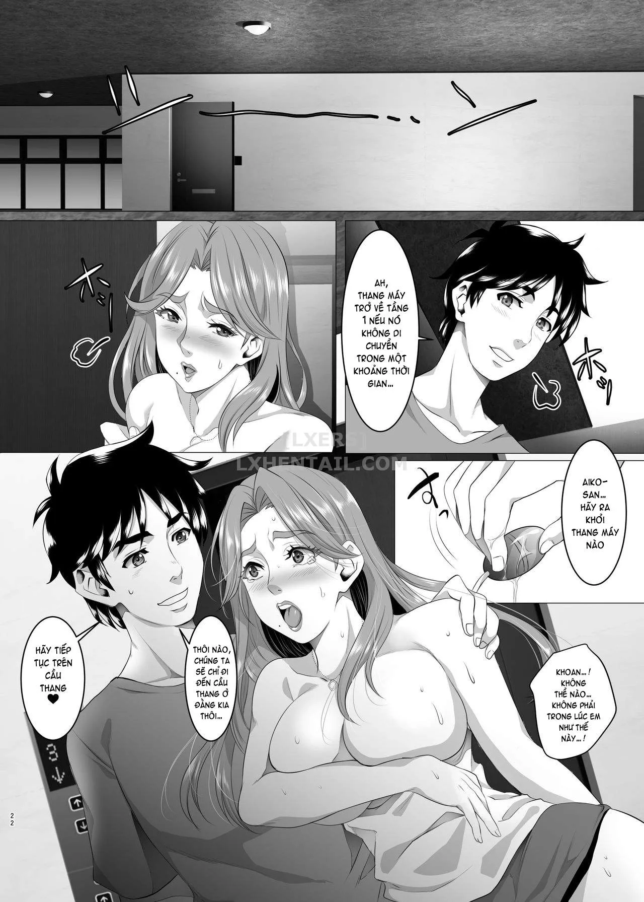 HentaiVN.net - Ảnh 24 - Omae No Kaa-Chan, Ii Onna Da Yo Na. [Your Mom's A Pretty Good Woman, Huh?] - Chap 5