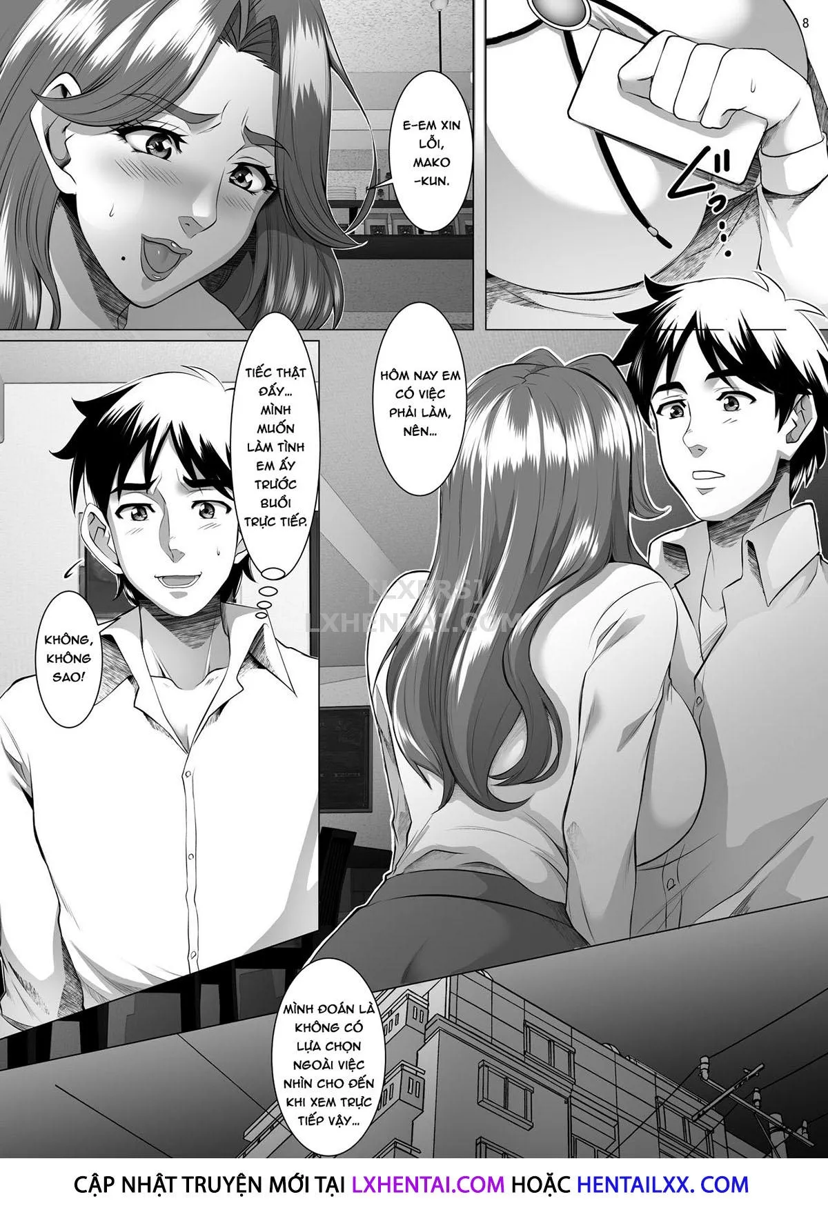 HentaiVN.net - Ảnh 10 - Omae No Kaa-Chan, Ii Onna Da Yo Na. [Your Mom's A Pretty Good Woman, Huh?] - Chap 7