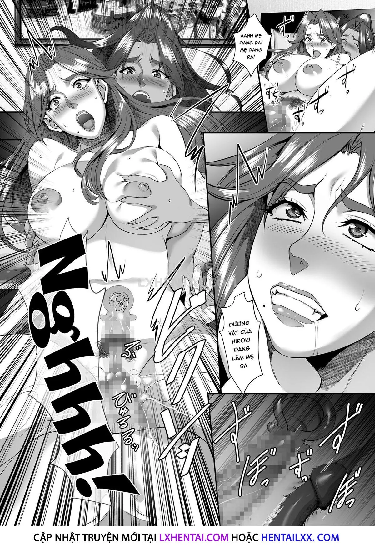 HentaiVN.net - Ảnh 38 - Omae No Kaa-Chan, Ii Onna Da Yo Na. [Your Mom's A Pretty Good Woman, Huh?] - Chap 7