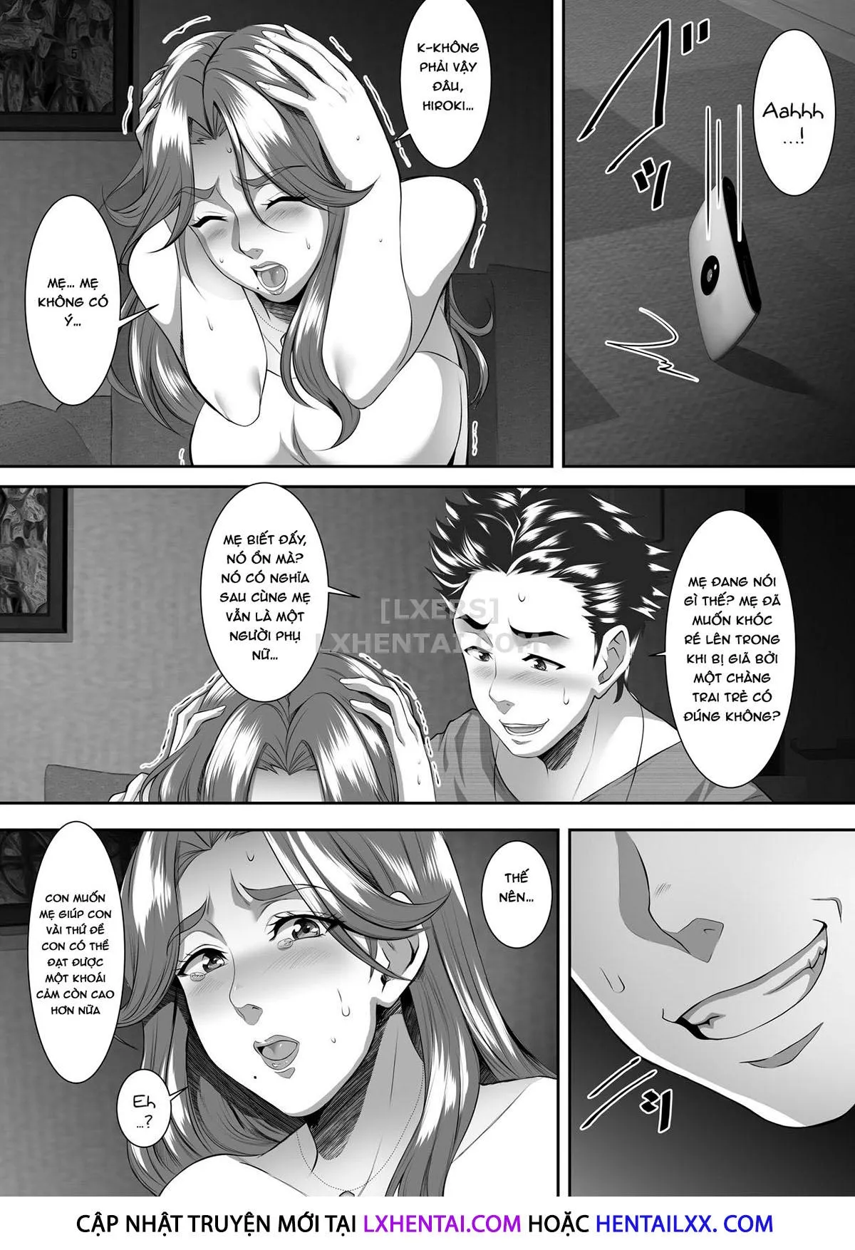HentaiVN.net - Ảnh 7 - Omae No Kaa-Chan, Ii Onna Da Yo Na. [Your Mom's A Pretty Good Woman, Huh?] - Chap 7