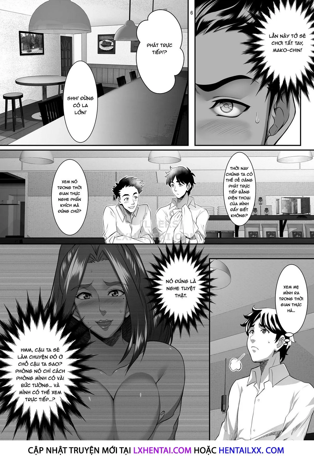HentaiVN.net - Ảnh 8 - Omae No Kaa-Chan, Ii Onna Da Yo Na. [Your Mom's A Pretty Good Woman, Huh?] - Chap 7