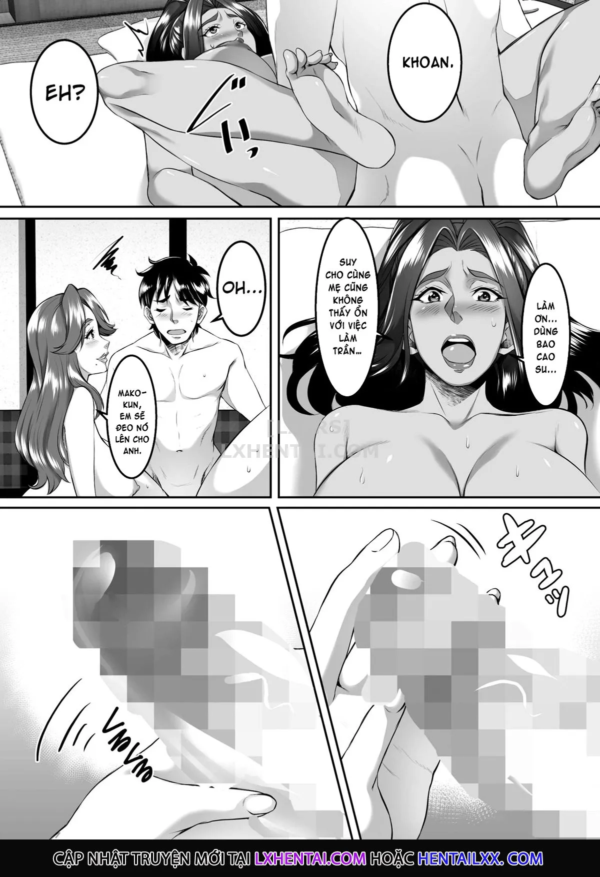 HentaiVN.net - Ảnh 15 - Omae No Kaa-Chan, Ii Onna Da Yo Na. [Your Mom's A Pretty Good Woman, Huh?] - Chap 8