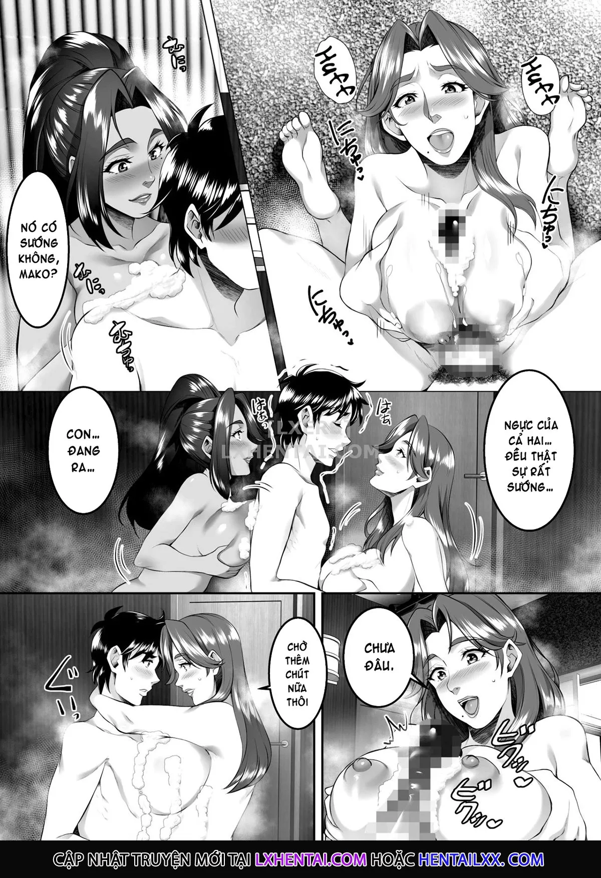 HentaiVN.net - Ảnh 27 - Omae No Kaa-Chan, Ii Onna Da Yo Na. [Your Mom's A Pretty Good Woman, Huh?] - Chap 8