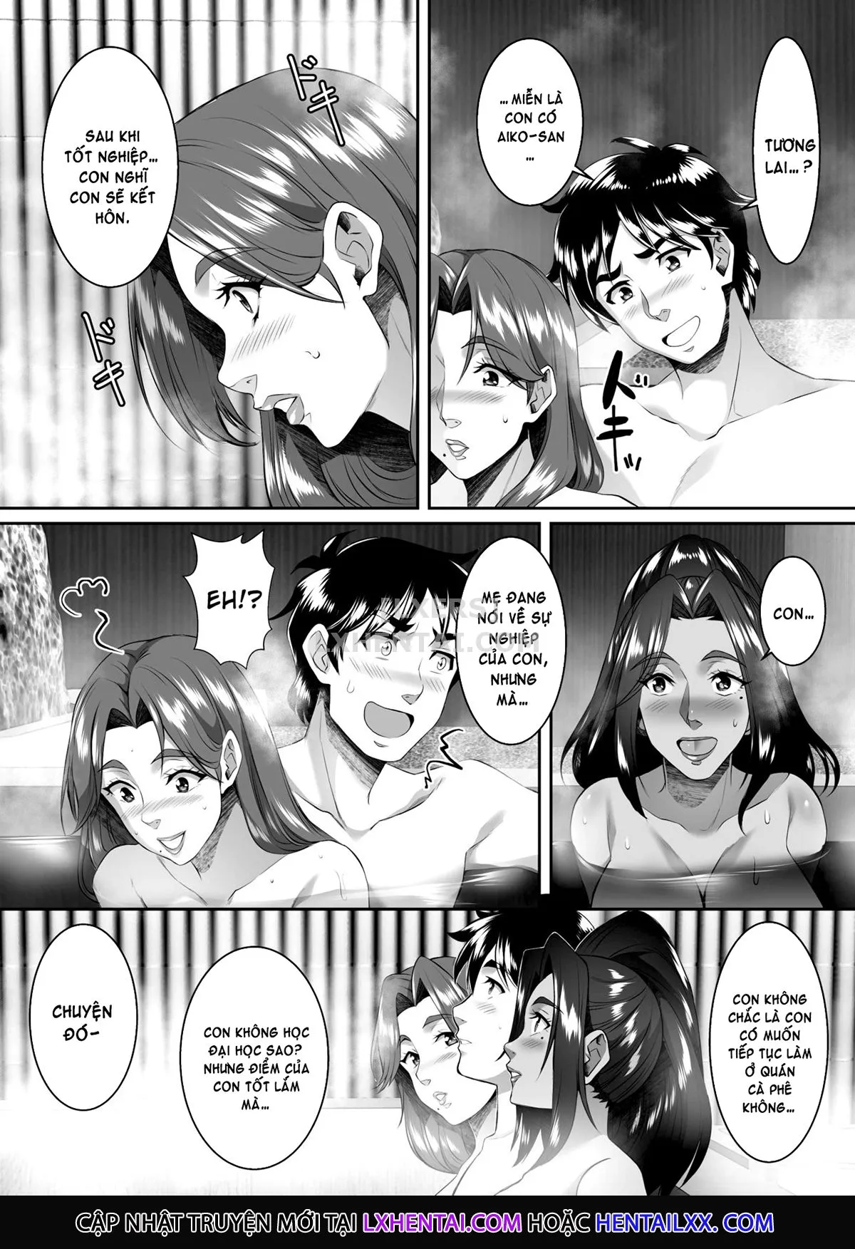 HentaiVN.net - Ảnh 38 - Omae No Kaa-Chan, Ii Onna Da Yo Na. [Your Mom's A Pretty Good Woman, Huh?] - Chap 8