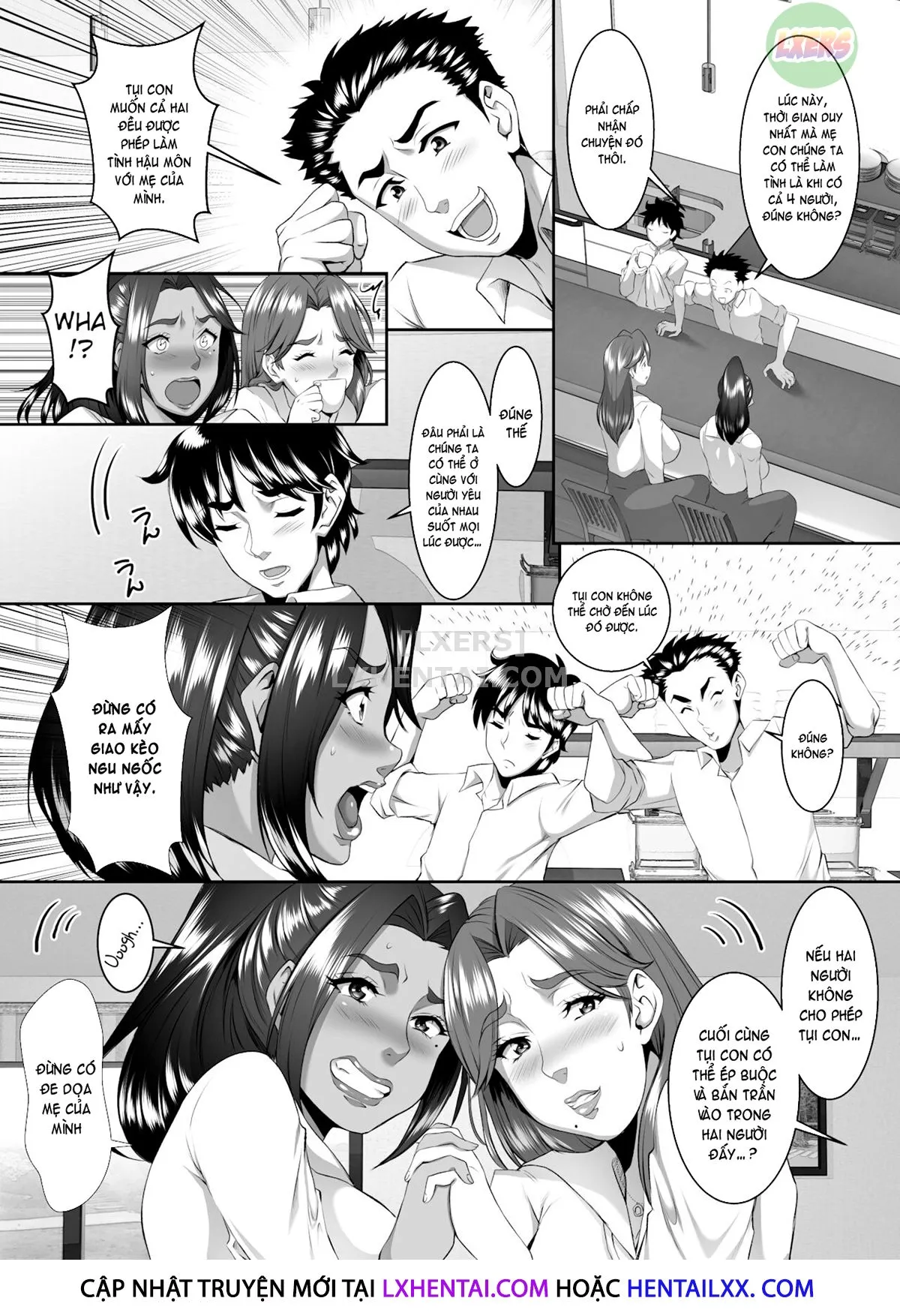HentaiVN.net - Ảnh 7 - Omae No Kaa-Chan, Ii Onna Da Yo Na. [Your Mom's A Pretty Good Woman, Huh?] - Chap 9 - END