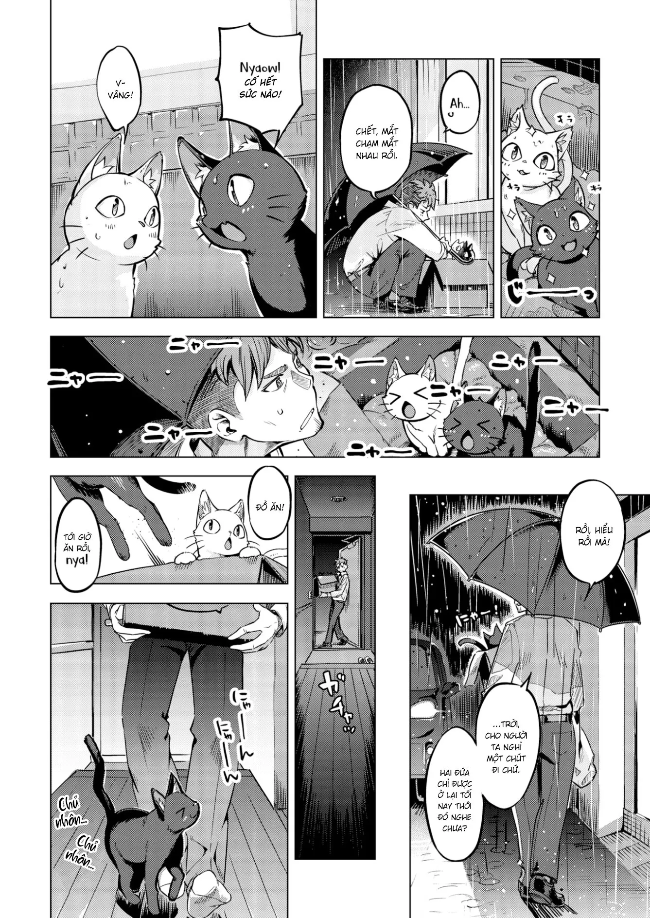 HentaiVN.net - Ảnh 3 - Hai Bé Mèo Lang Thang - Chap 1