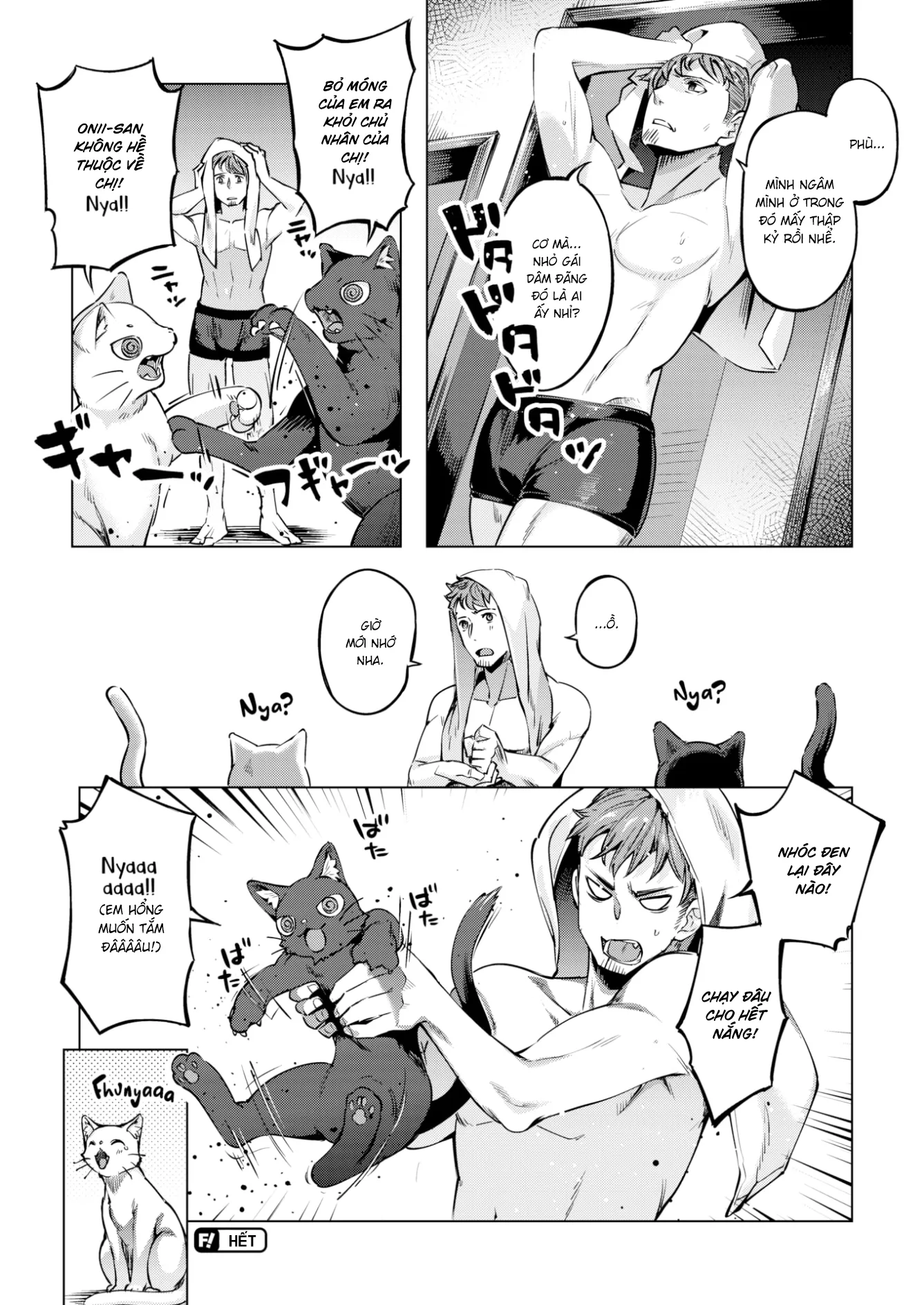 HentaiVN.net - Ảnh 14 - Hai Bé Mèo Lang Thang - Chap 2