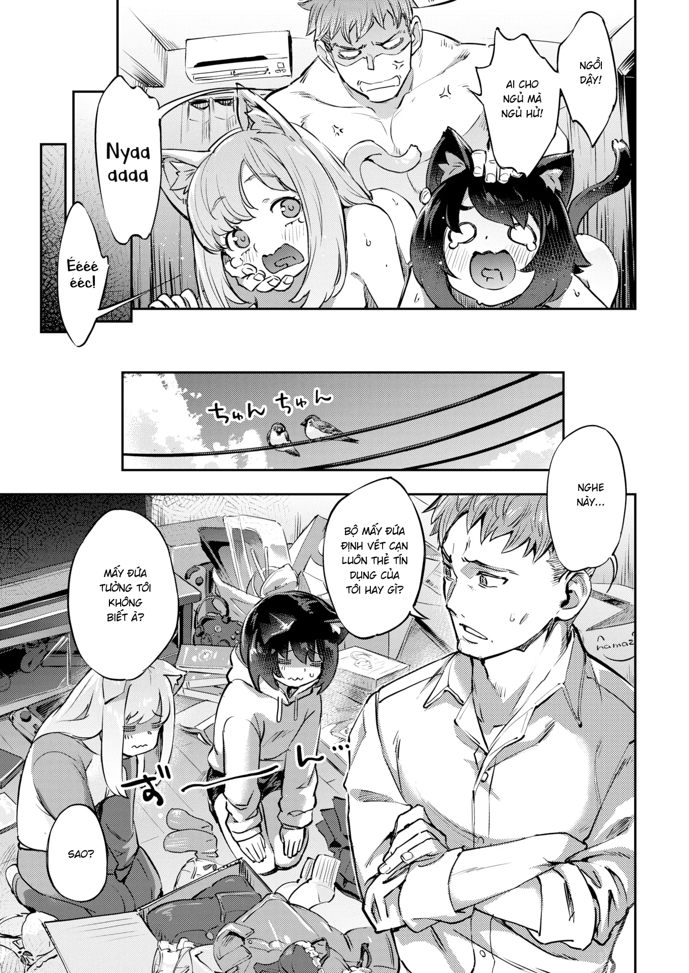 HentaiVN.net - Ảnh 15 - Hai Bé Mèo Lang Thang - Chap 3