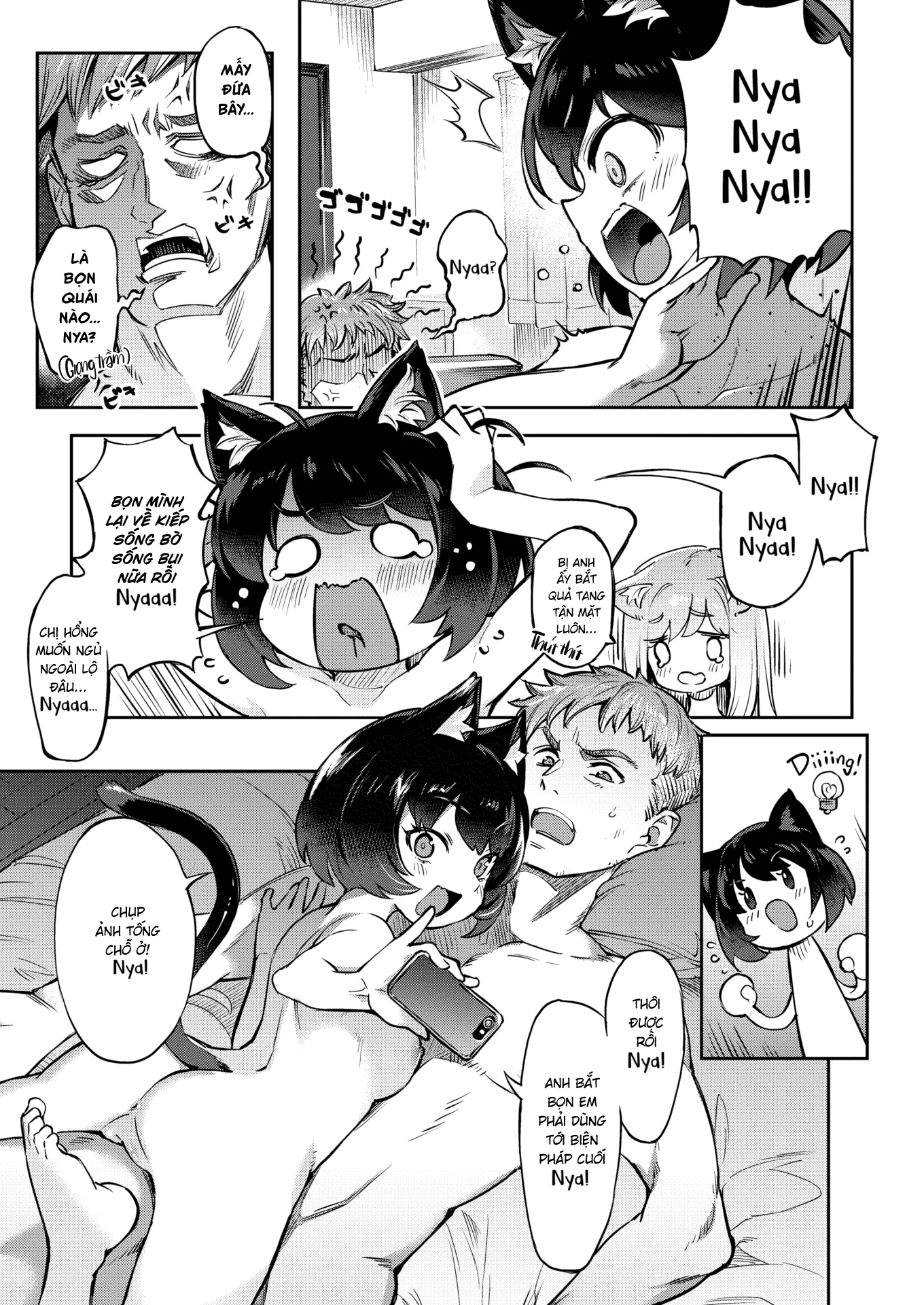 HentaiVN.net - Ảnh 7 - Hai Bé Mèo Lang Thang - Chap 3