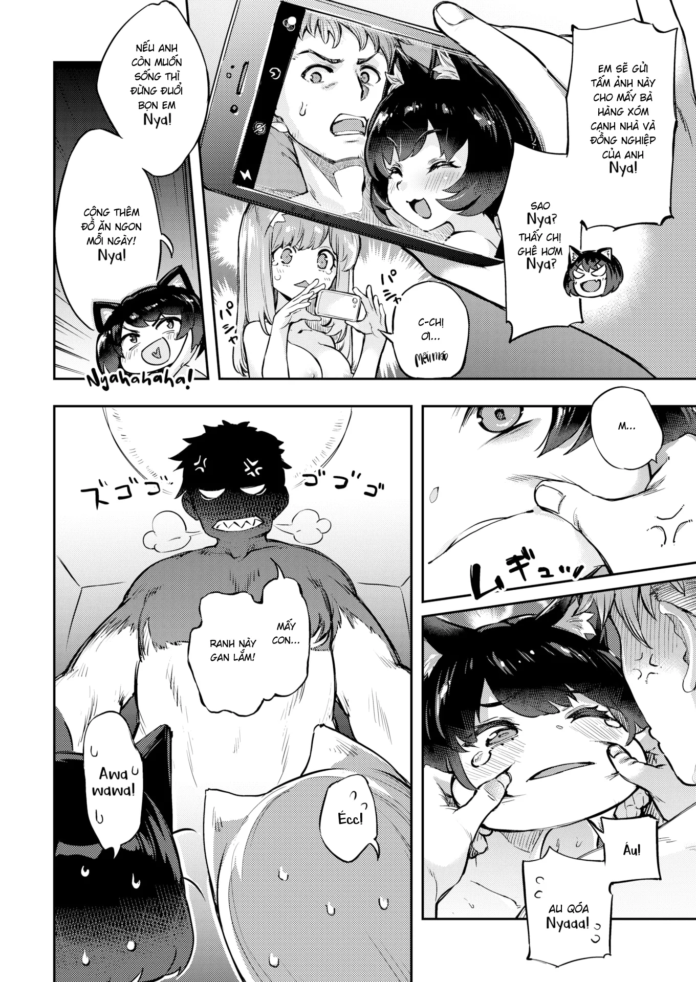 HentaiVN.net - Ảnh 8 - Hai Bé Mèo Lang Thang - Chap 3