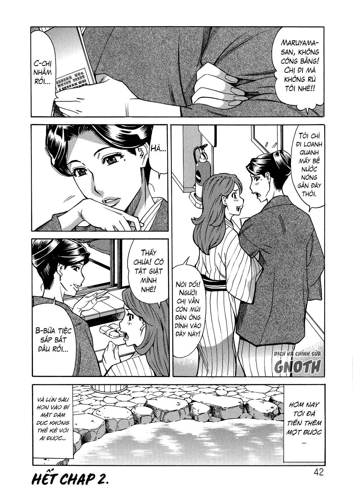 HentaiVN.net - Ảnh 15 - Hitozuma Koi Hanabi [Hajimete no Furin ga 3P ni Itaru made] - Chap 2 - Ngoại tình với trai trẻ (2)