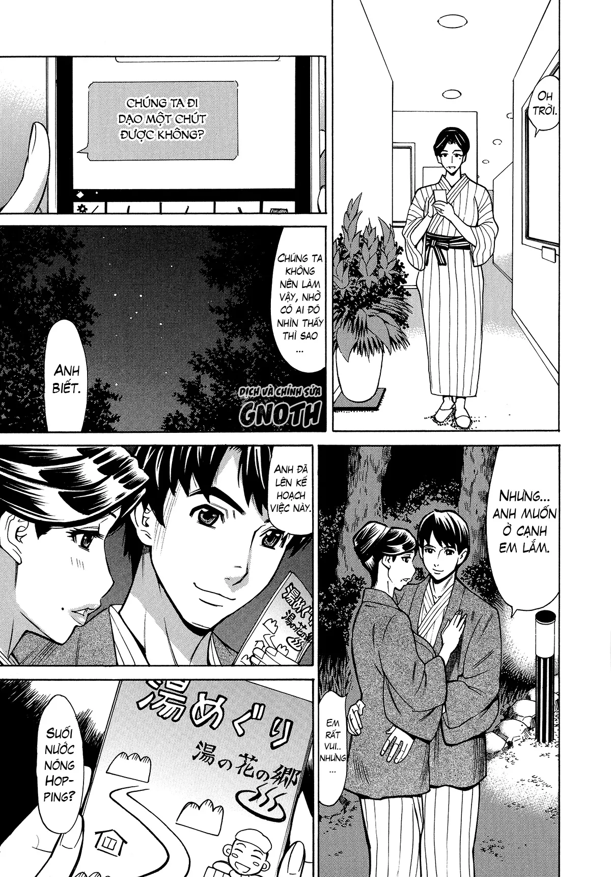 HentaiVN.net - Ảnh 4 - Hitozuma Koi Hanabi [Hajimete no Furin ga 3P ni Itaru made] - Chap 2 - Ngoại tình với trai trẻ (2)