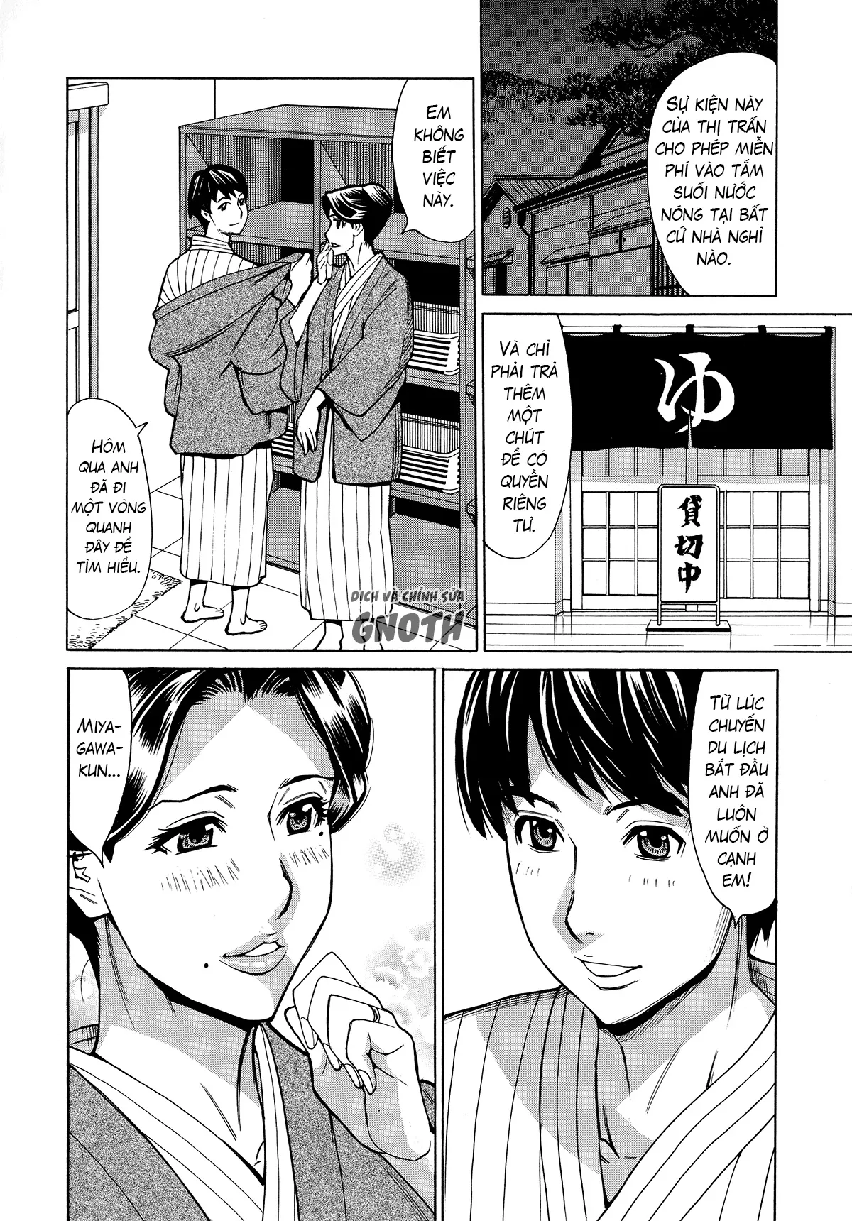 HentaiVN.net - Ảnh 5 - Hitozuma Koi Hanabi [Hajimete no Furin ga 3P ni Itaru made] - Chap 2 - Ngoại tình với trai trẻ (2)