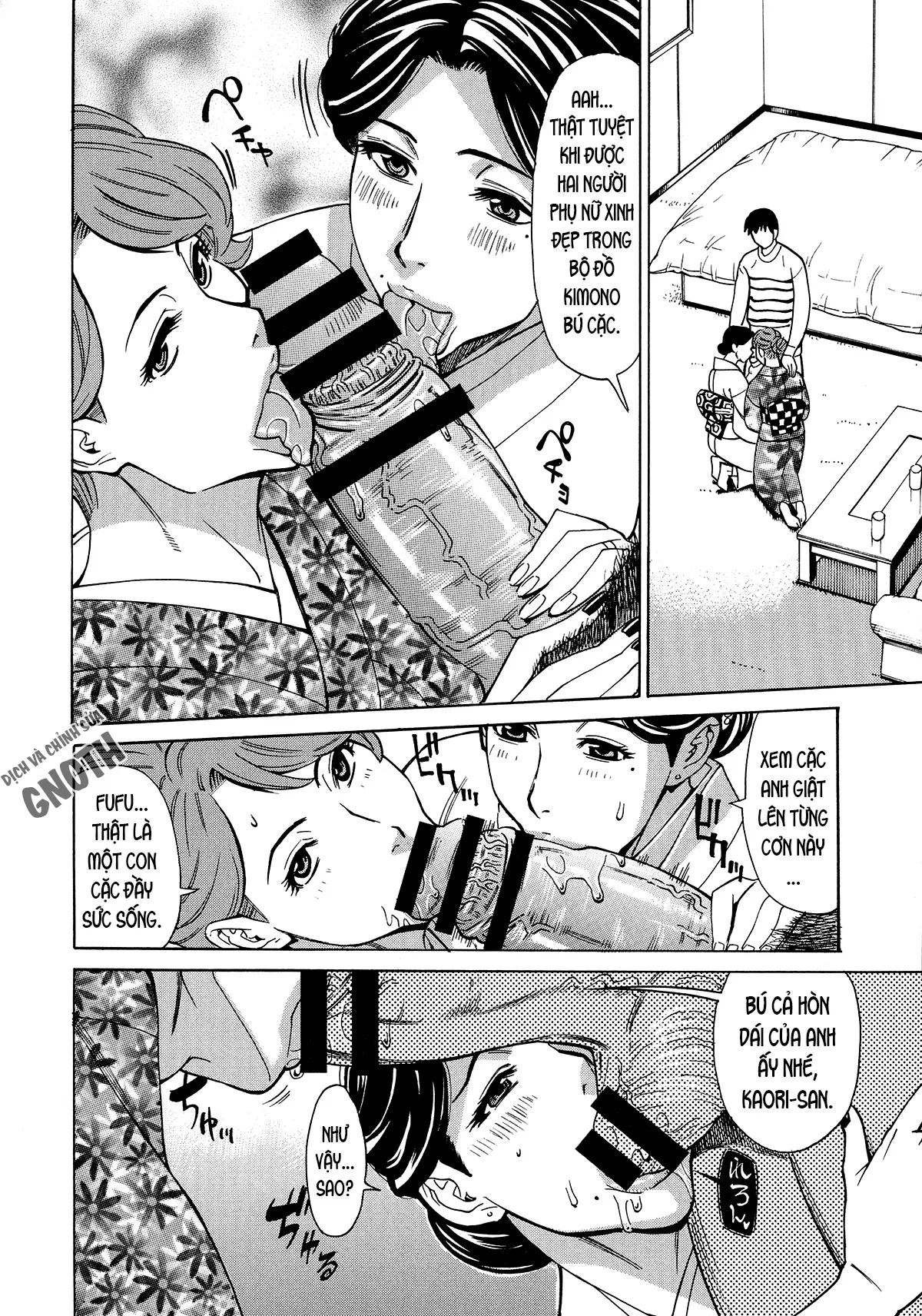 HentaiVN.net - Ảnh 7 - Hitozuma Koi Hanabi [Hajimete no Furin ga 3P ni Itaru made] - Chap 4 - Ngoại tình với trai trẻ (4)