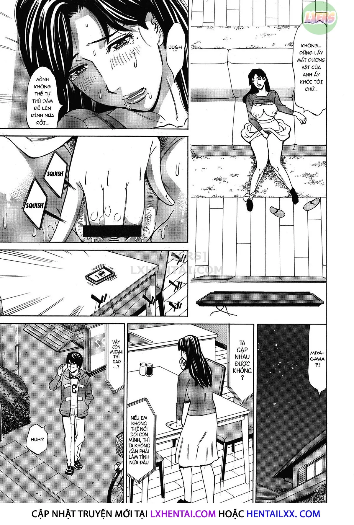 HentaiVN.net - Ảnh 22 - Hitozuma Koi Hanabi [Hajimete no Furin ga 3P ni Itaru made] - Chap 5