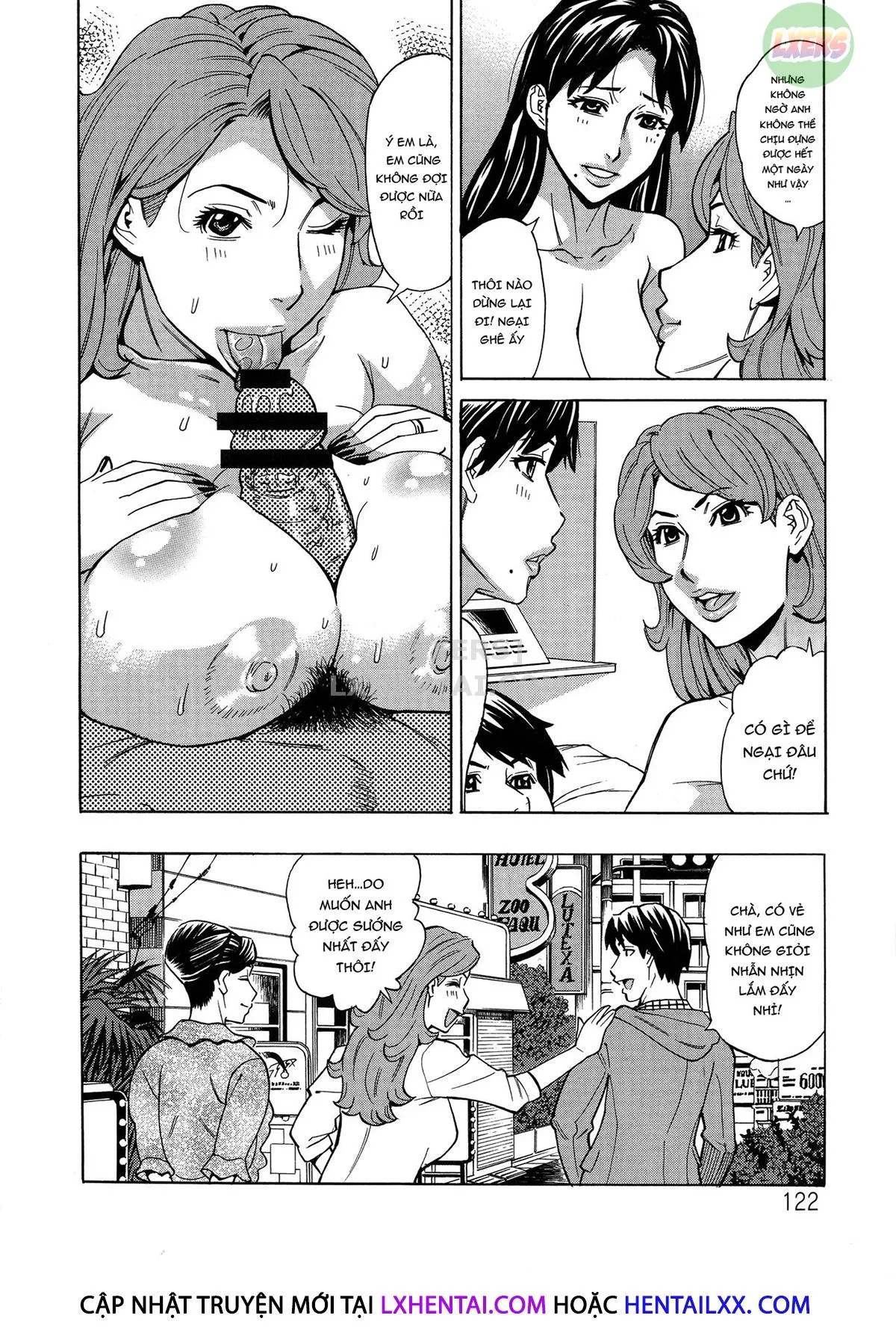 HentaiVN.net - Ảnh 22 - Hitozuma Koi Hanabi [Hajimete no Furin ga 3P ni Itaru made] - Chap 6
