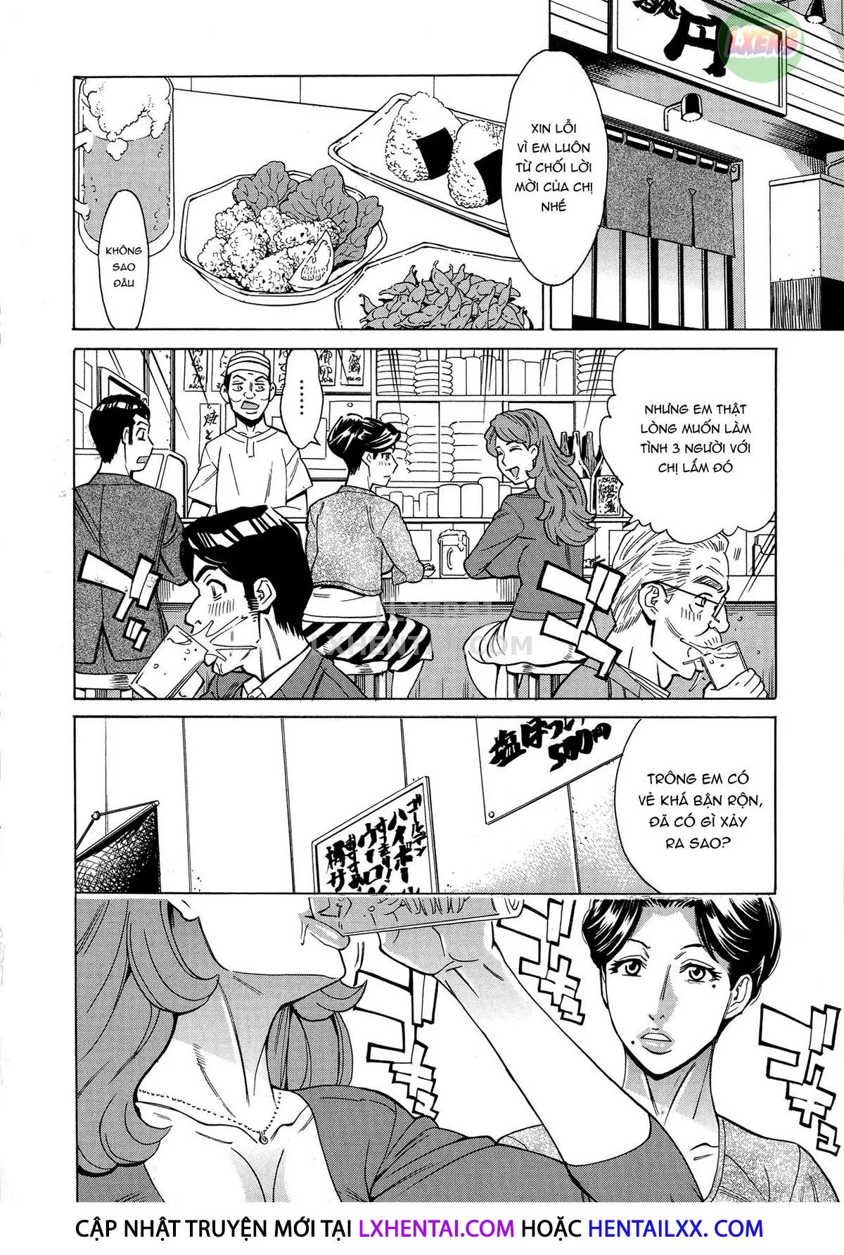 HentaiVN.net - Ảnh 6 - Hitozuma Koi Hanabi [Hajimete no Furin ga 3P ni Itaru made] - Chap 7