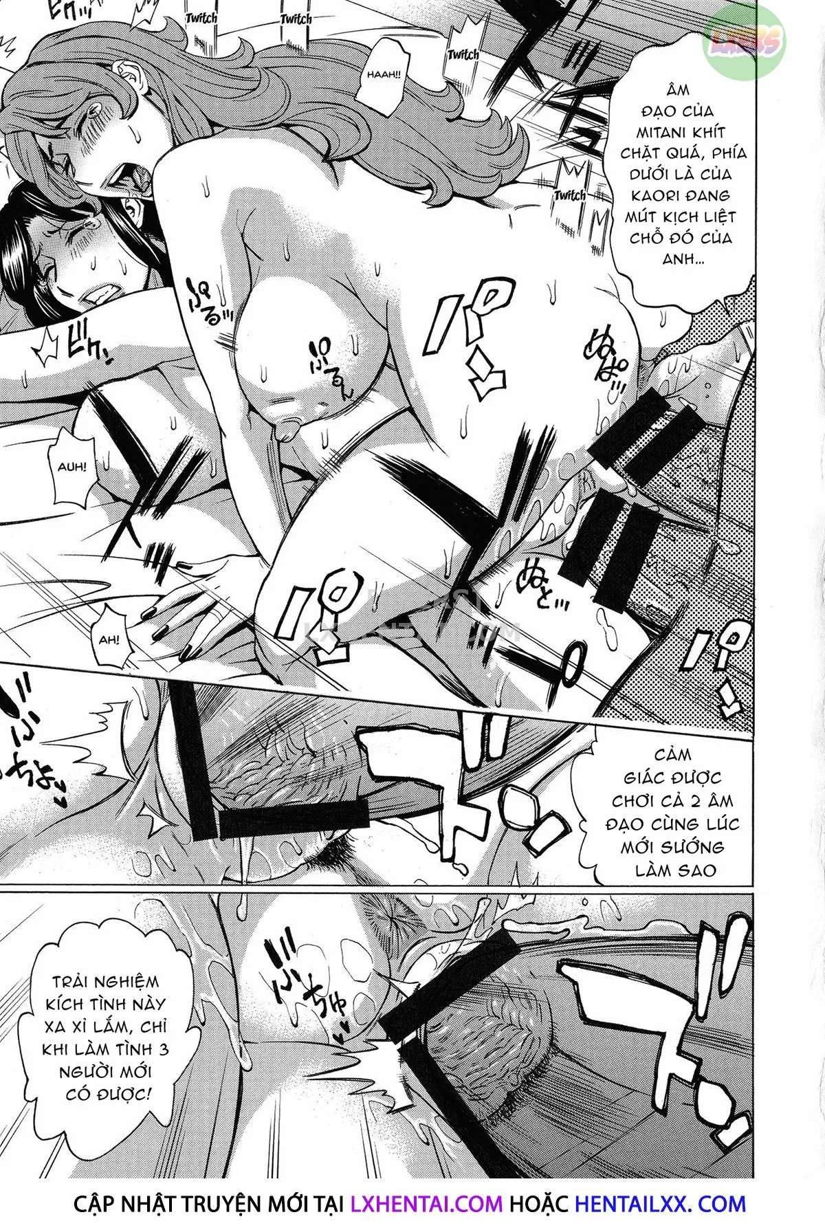 HentaiVN.net - Ảnh 19 - Hitozuma Koi Hanabi [Hajimete no Furin ga 3P ni Itaru made] - Chap 8