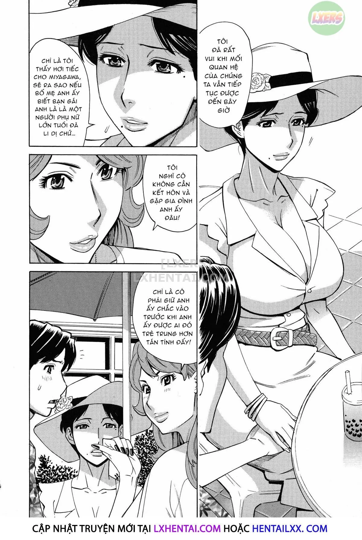 HentaiVN.net - Ảnh 8 - Hitozuma Koi Hanabi [Hajimete no Furin ga 3P ni Itaru made] - Chap 8
