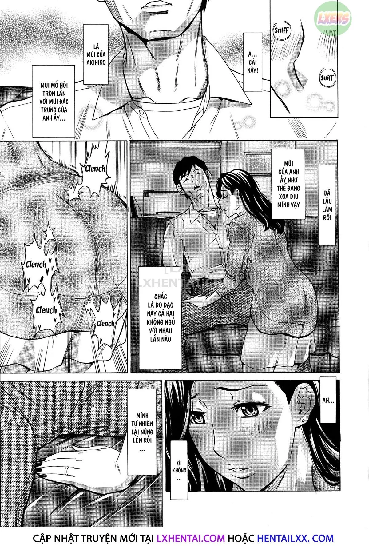 HentaiVN.net - Ảnh 11 - Hitozuma Koi Hanabi [Hajimete no Furin ga 3P ni Itaru made] - Chap 10 - END