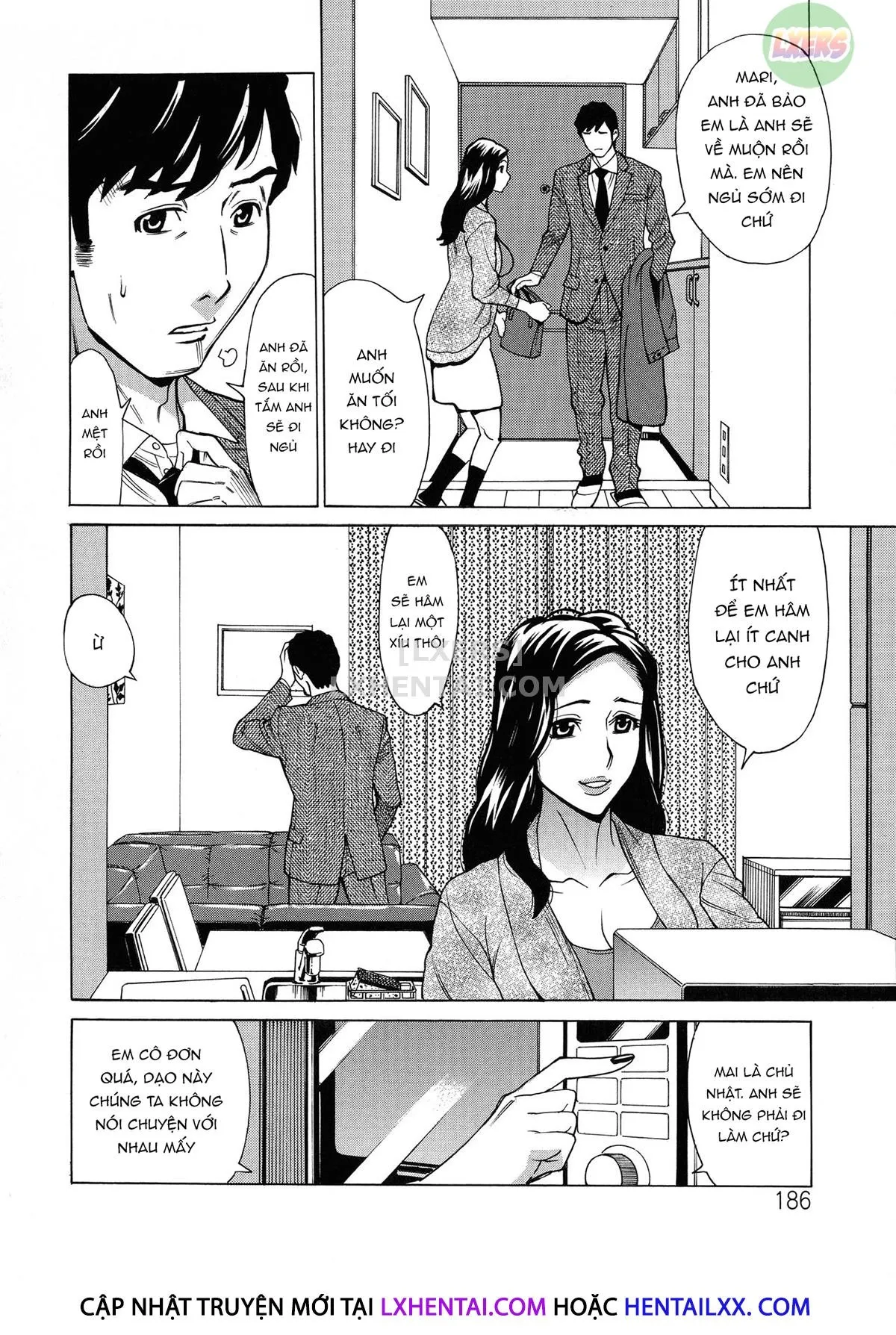 HentaiVN.net - Ảnh 8 - Hitozuma Koi Hanabi [Hajimete no Furin ga 3P ni Itaru made] - Chap 10 - END