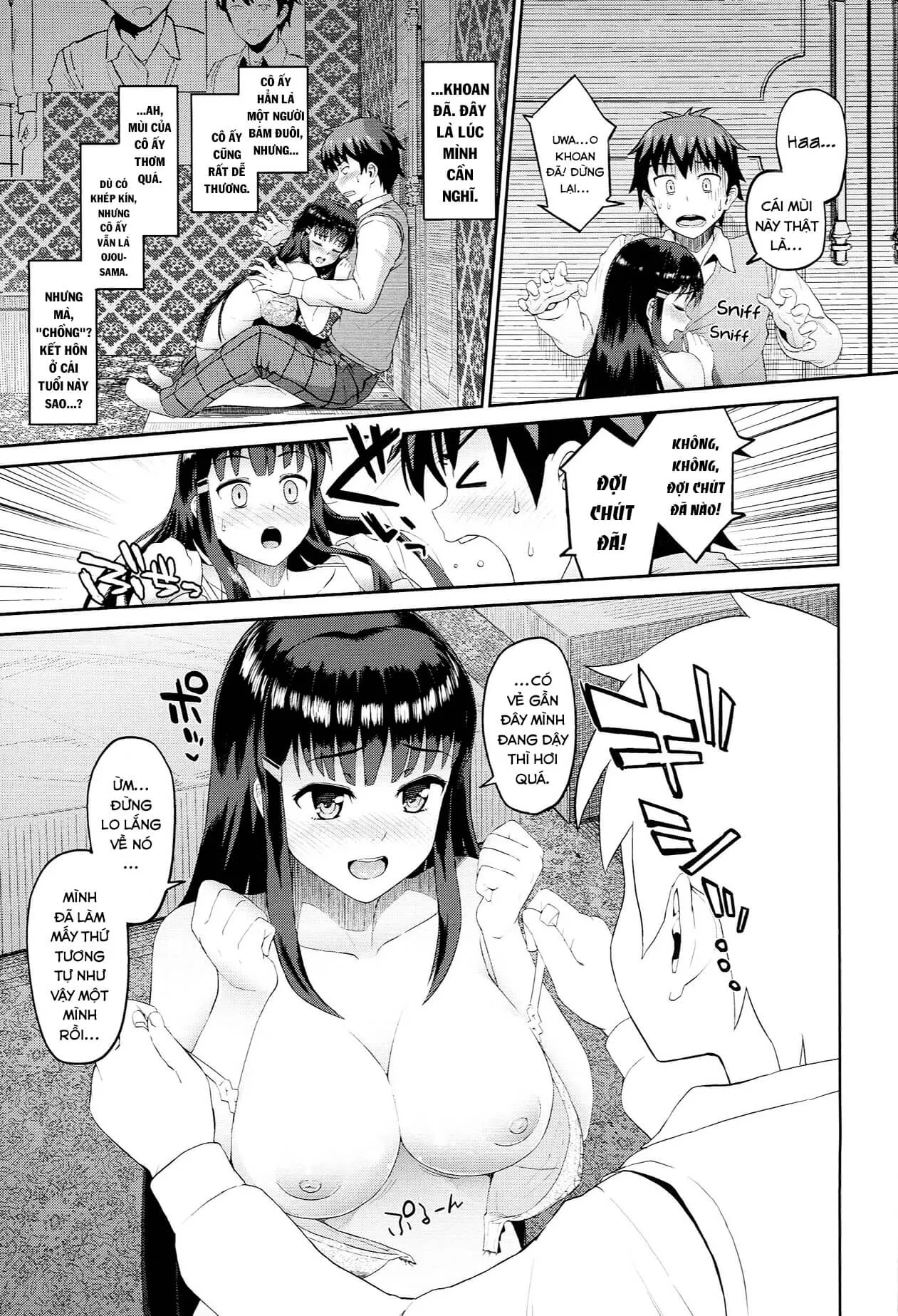 HentaiVN.net - Ảnh 6 - Hatsuiki☆Syndrome [初イキ☆しんどろ] - Chap 1