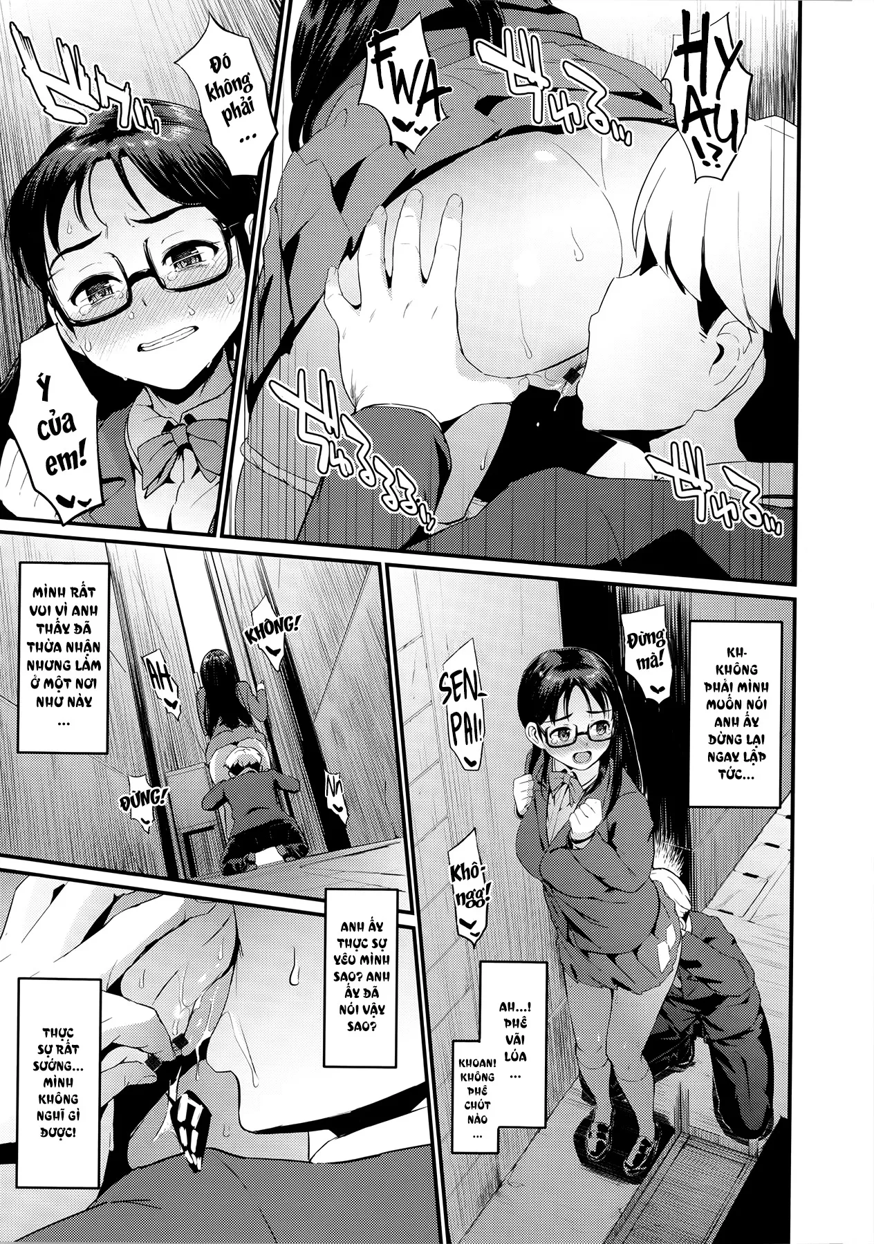 HentaiVN.net - Ảnh 7 - Hatsuiki☆Syndrome [初イキ☆しんどろ] - Chap 4