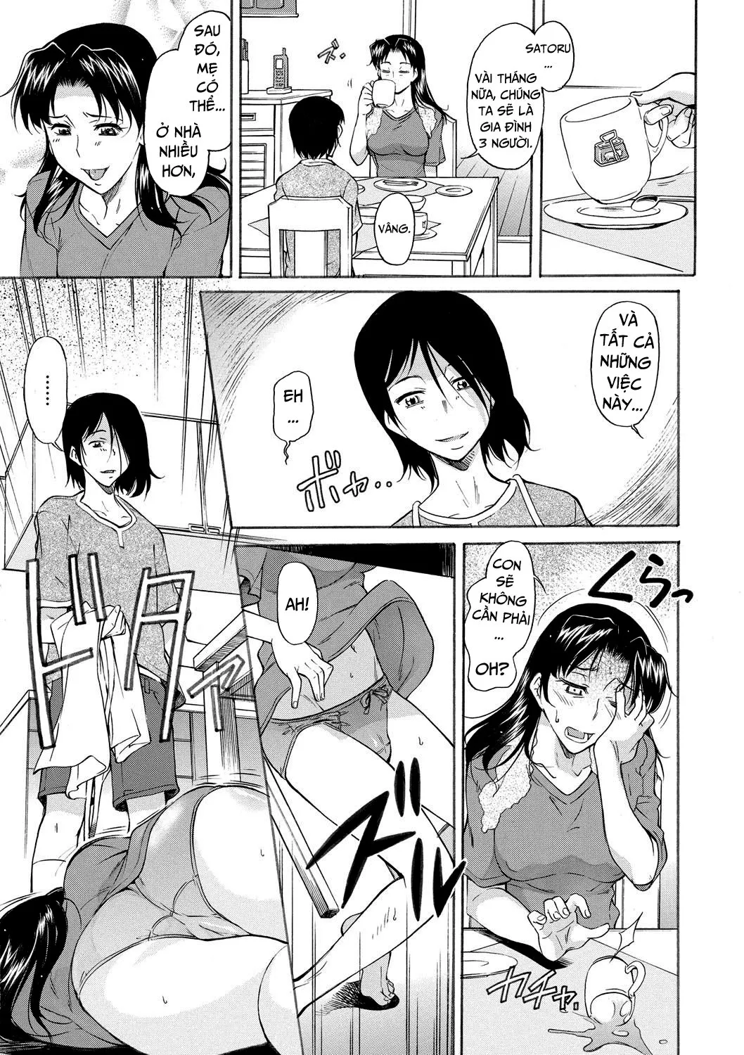 HentaiVN.net - Ảnh 8 - Mom is Only Mine - Chap 1