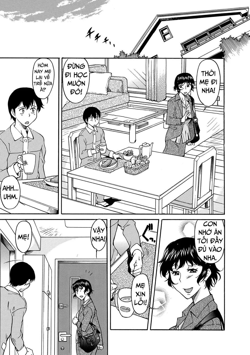 HentaiVN.net - Ảnh 5 - Mom is Only Mine - Chap 4