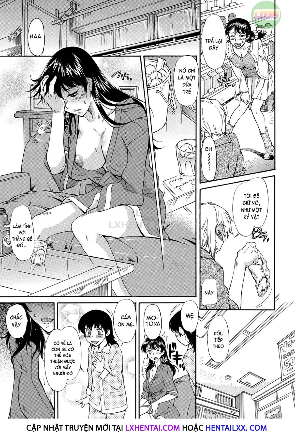 HentaiVN.net - Ảnh 15 - Mom is Only Mine - Chap 7