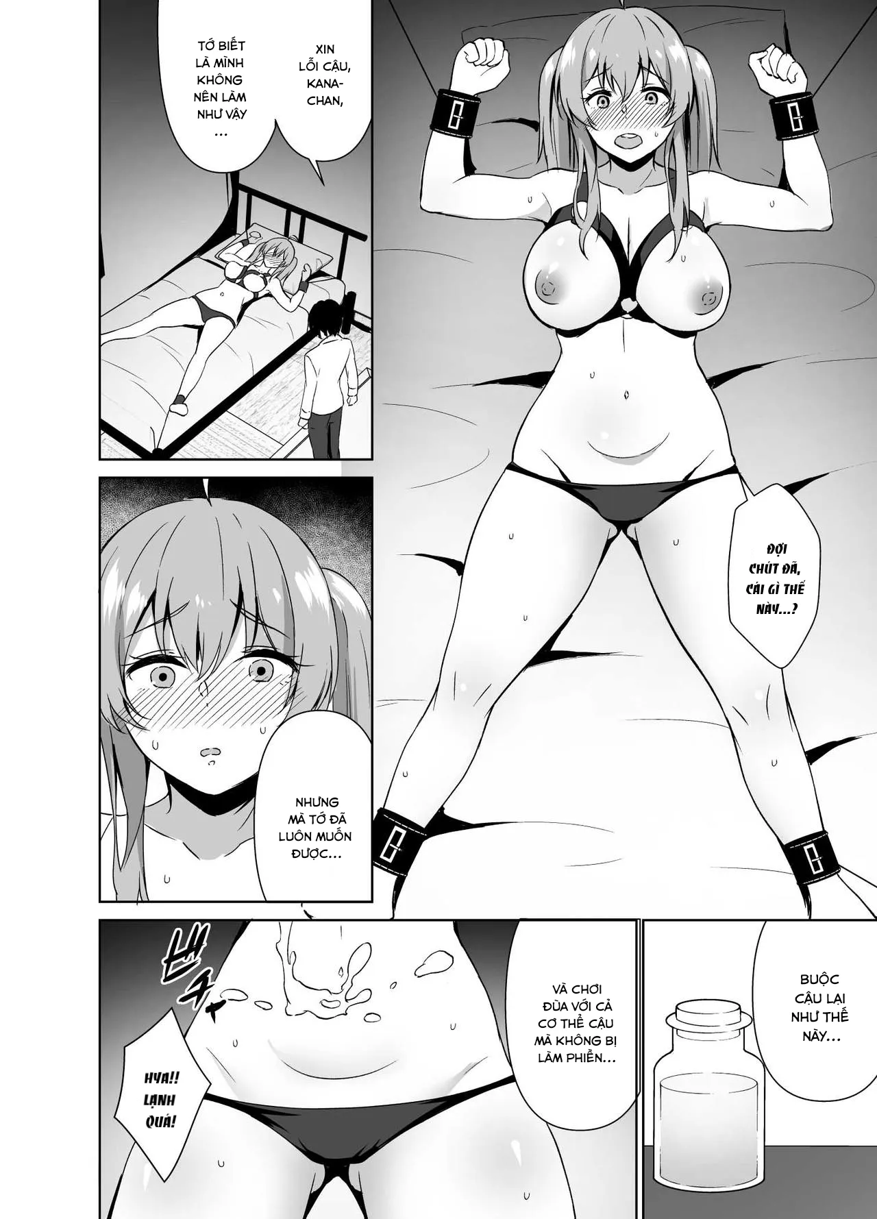 HentaiVN.net - Ảnh 13 - Nắc em chuẩn bát ngu lồn cực gắt [Osananajimi To SM Play O Shite Mita Hanashi] - Oneshot