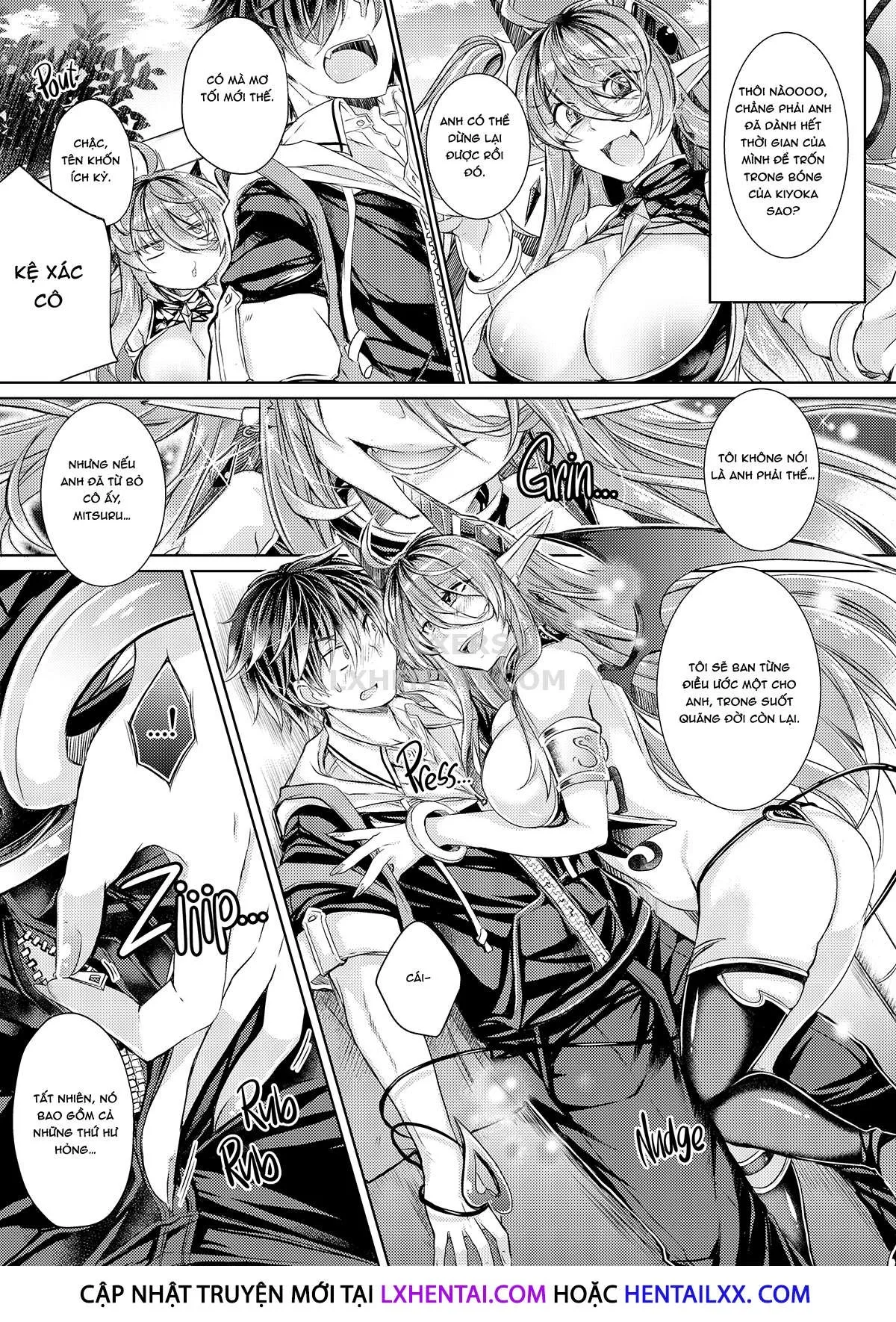 HentaiVN.net - Ảnh 12 - The Demon's Kiss - Chap 1