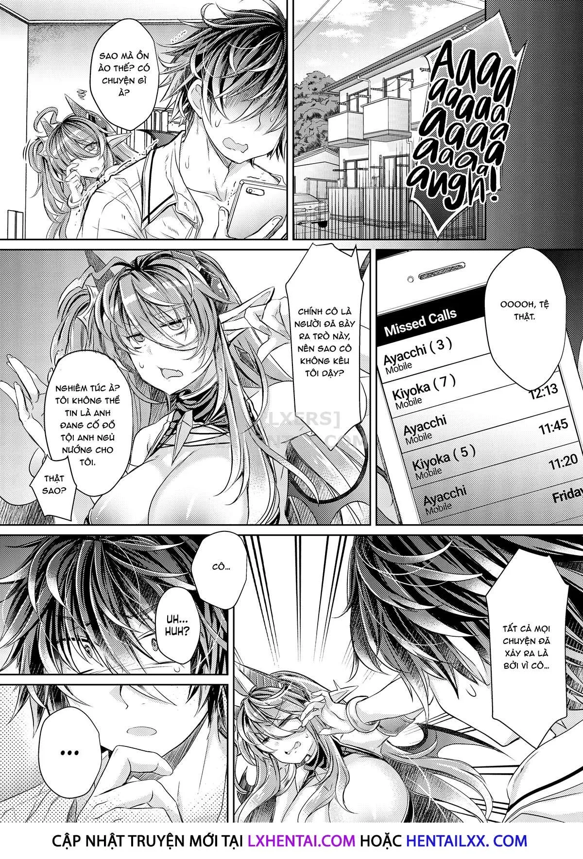 HentaiVN.net - Ảnh 29 - The Demon's Kiss - Chap 1