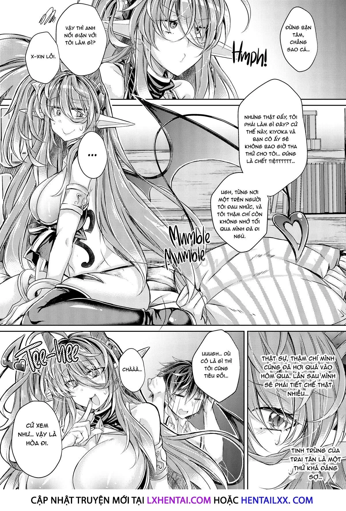 HentaiVN.net - Ảnh 30 - The Demon's Kiss - Chap 1