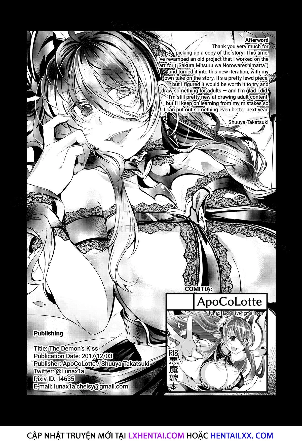 HentaiVN.net - Ảnh 31 - The Demon's Kiss - Chap 1