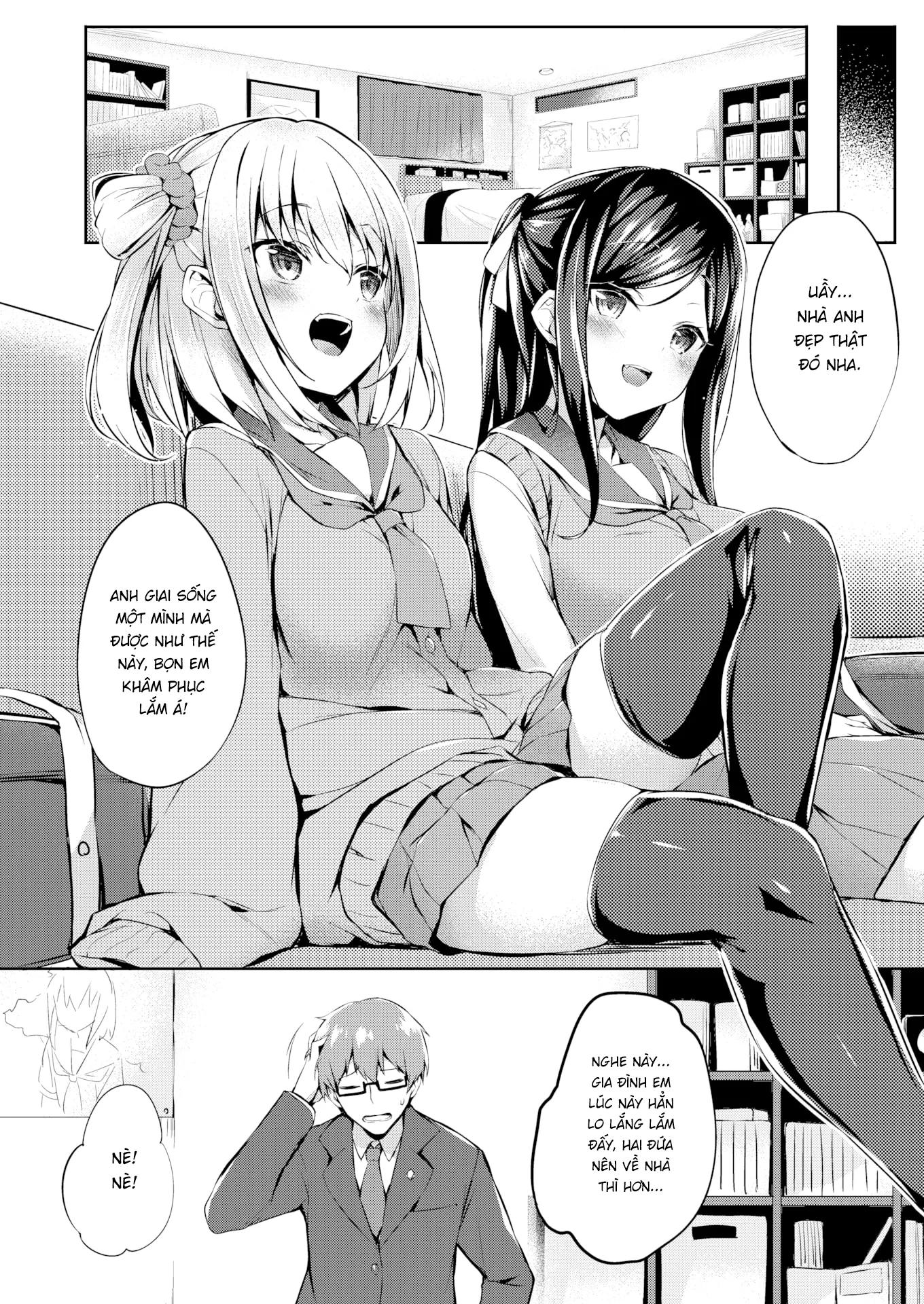 HentaiVN.net - Ảnh 4 - Đám Học Trò Ngỗ Ngược - Chap 1