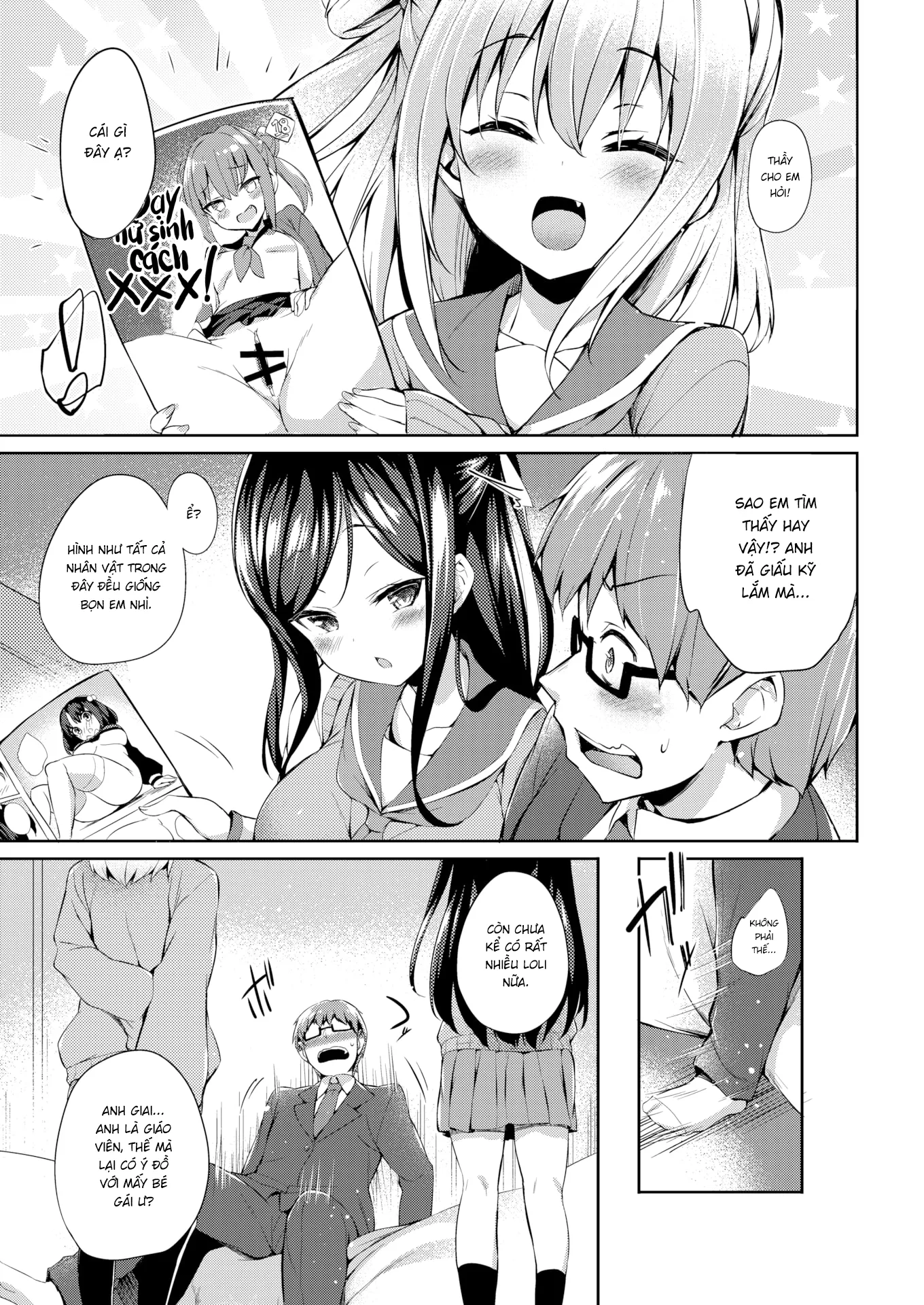 HentaiVN.net - Ảnh 5 - Đám Học Trò Ngỗ Ngược - Chap 1