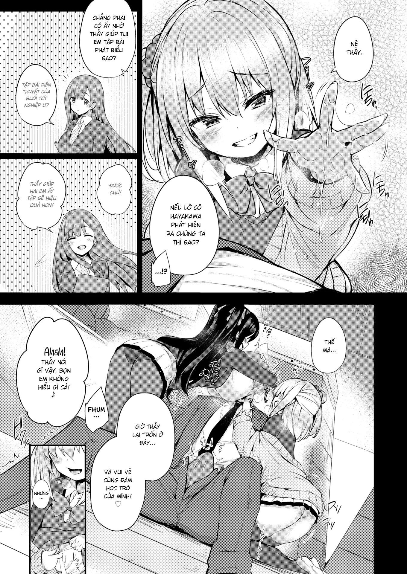 HentaiVN.net - Ảnh 7 - Đám Học Trò Ngỗ Ngược - Chap 3