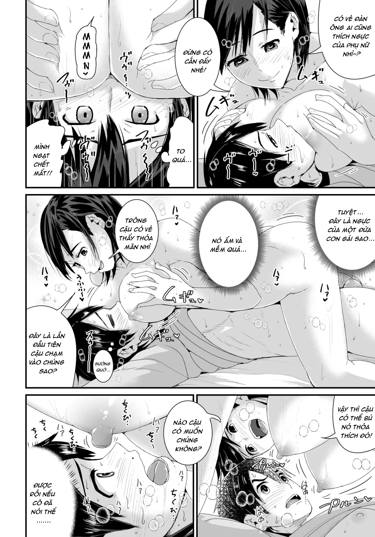 HentaiVN.net - Ảnh 10 - Họ muốn gạ địt một thằng trai tân như tôi! [Doutei no Ore o Yuuwaku suru Ecchi na Joshi-tachi!?] - Chap 1