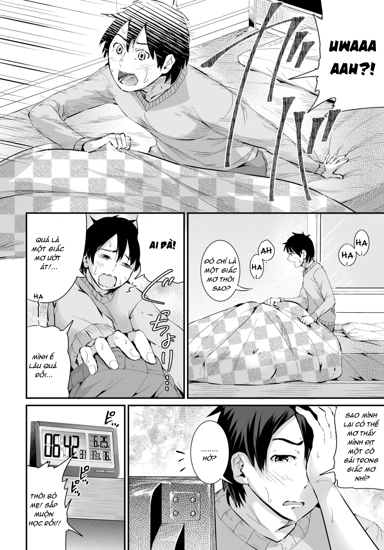 HentaiVN.net - Ảnh 22 - Họ muốn gạ địt một thằng trai tân như tôi! [Doutei no Ore o Yuuwaku suru Ecchi na Joshi-tachi!?] - Chap 1