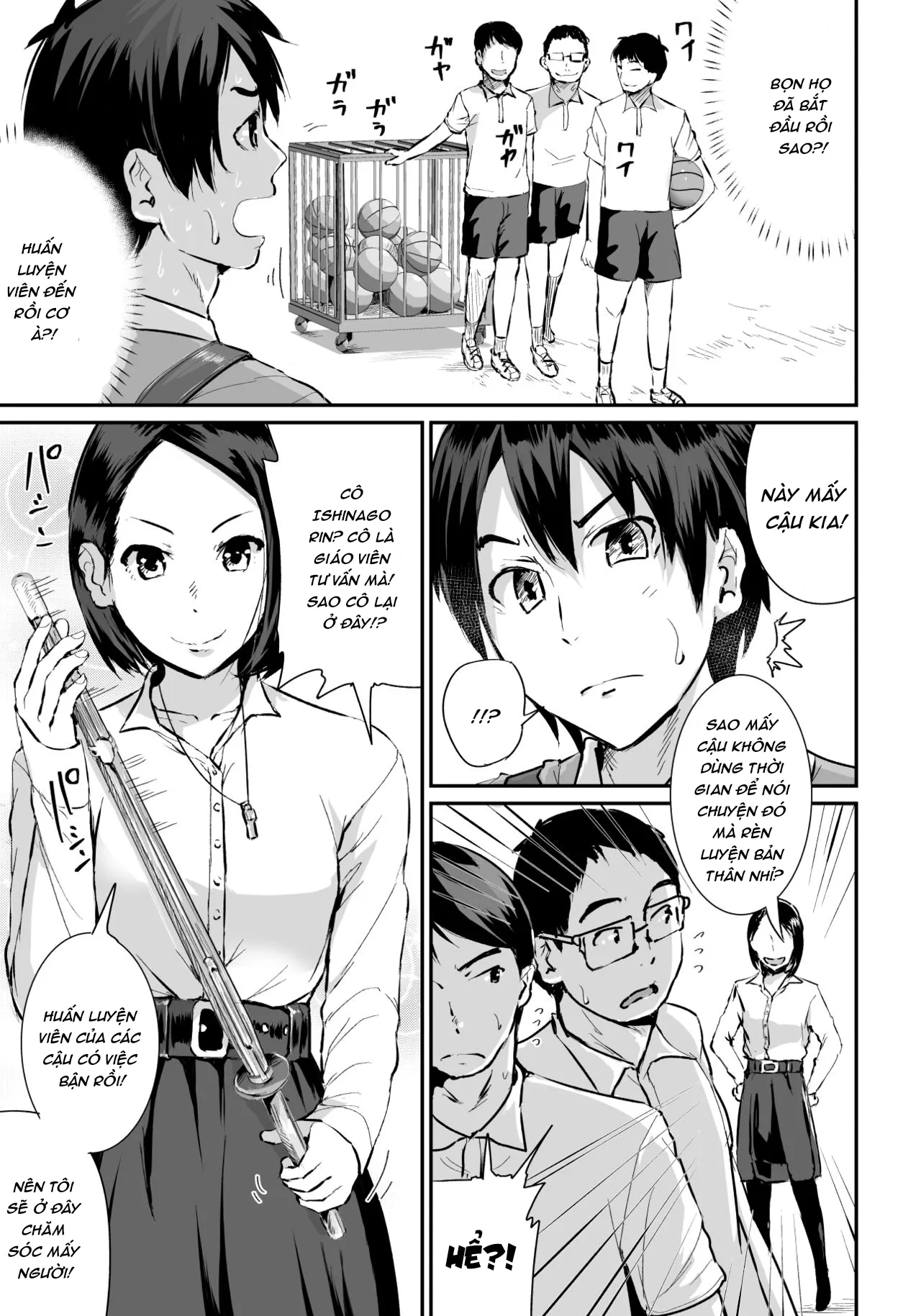 HentaiVN.net - Ảnh 27 - Họ muốn gạ địt một thằng trai tân như tôi! [Doutei no Ore o Yuuwaku suru Ecchi na Joshi-tachi!?] - Chap 1