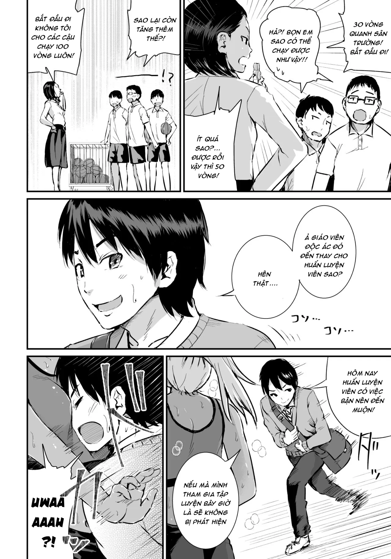 HentaiVN.net - Ảnh 28 - Họ muốn gạ địt một thằng trai tân như tôi! [Doutei no Ore o Yuuwaku suru Ecchi na Joshi-tachi!?] - Chap 1