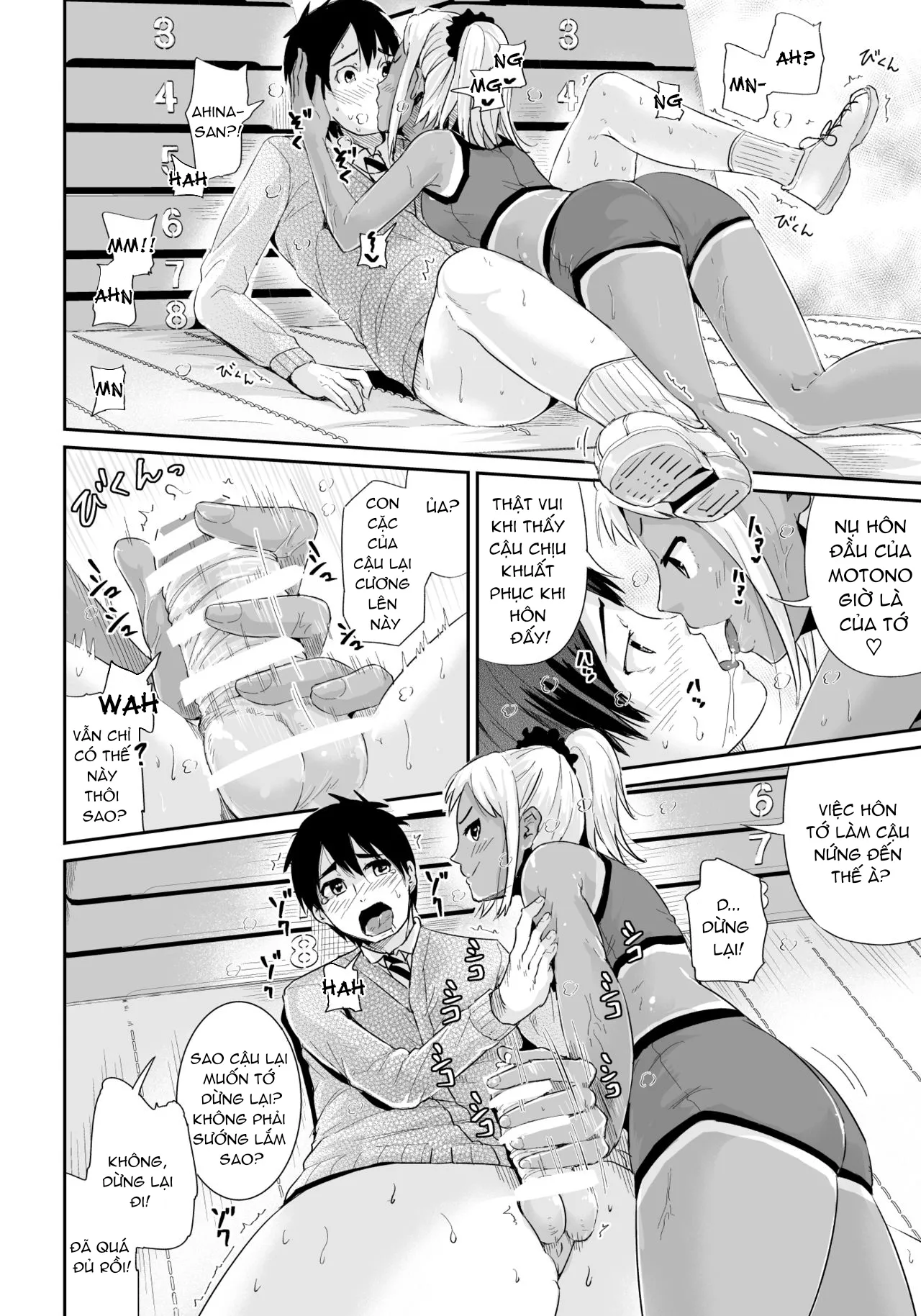 HentaiVN.net - Ảnh 14 - Họ muốn gạ địt một thằng trai tân như tôi! [Doutei no Ore o Yuuwaku suru Ecchi na Joshi-tachi!?] - Chap 2