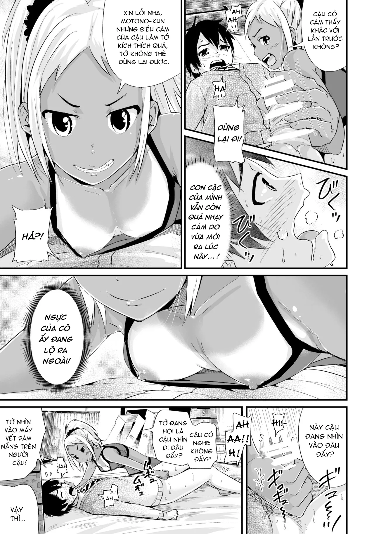 HentaiVN.net - Ảnh 15 - Họ muốn gạ địt một thằng trai tân như tôi! [Doutei no Ore o Yuuwaku suru Ecchi na Joshi-tachi!?] - Chap 2