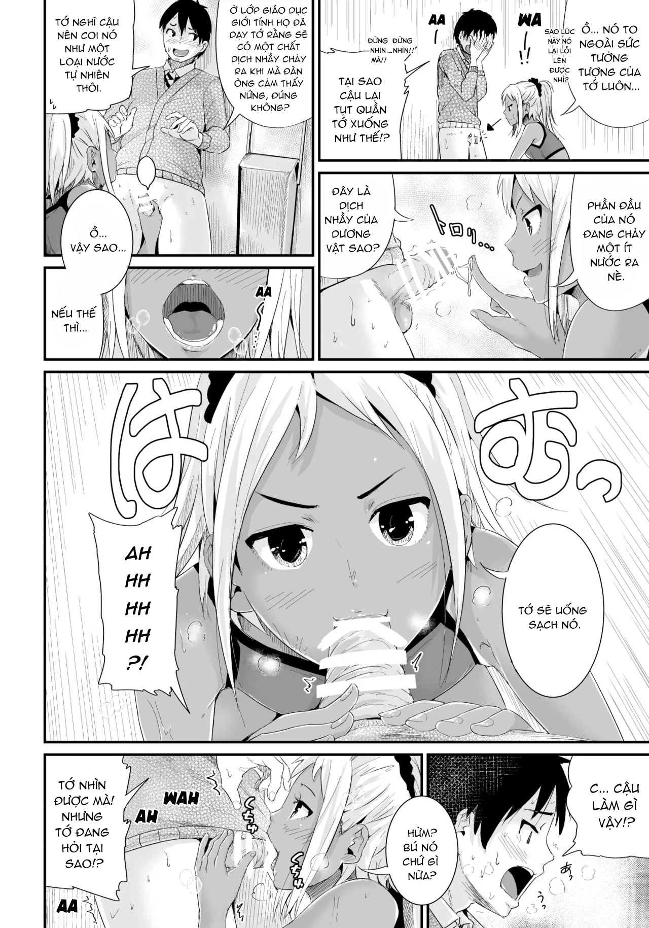 HentaiVN.net - Ảnh 6 - Họ muốn gạ địt một thằng trai tân như tôi! [Doutei no Ore o Yuuwaku suru Ecchi na Joshi-tachi!?] - Chap 2